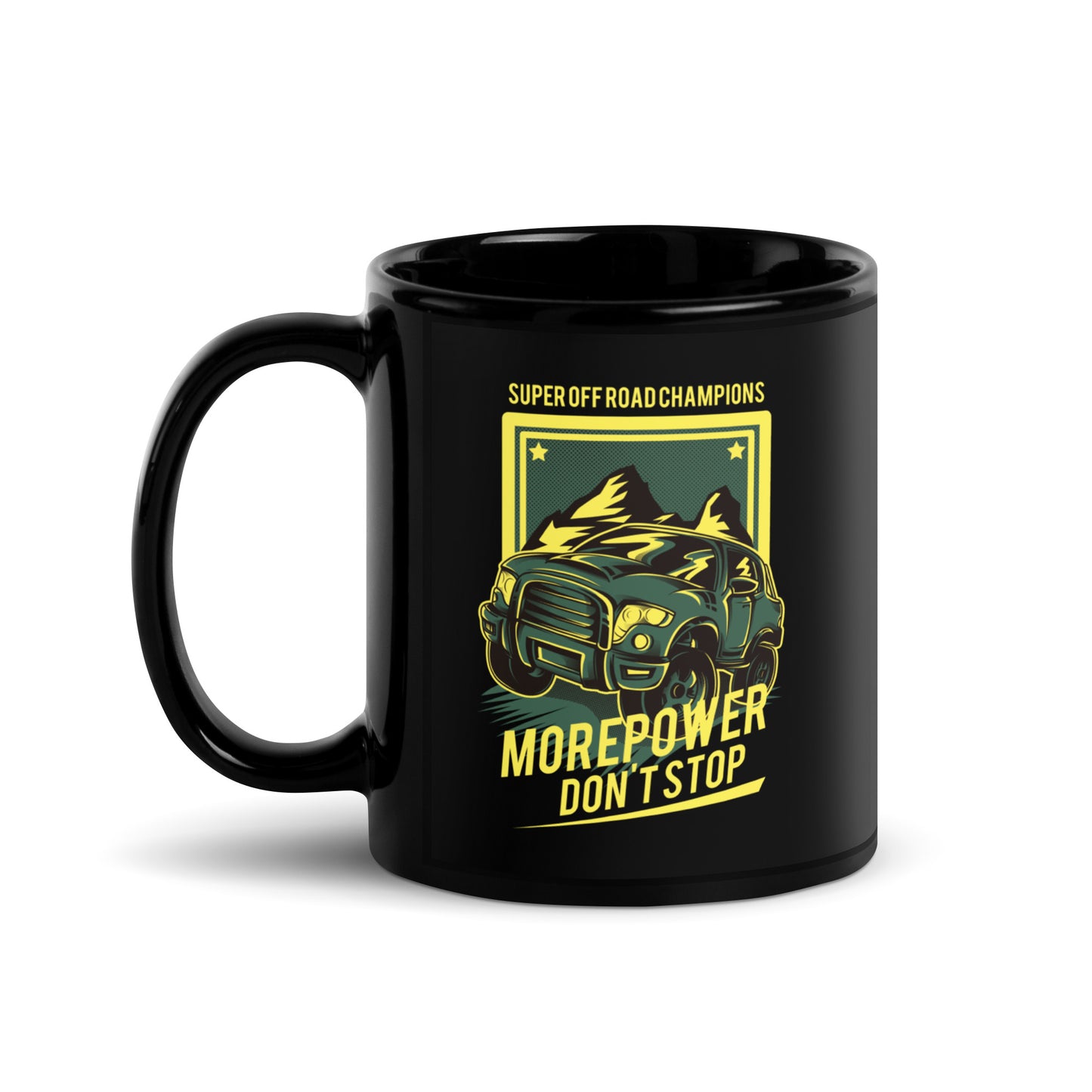 Super Off Road Champions Retro Comic Mug