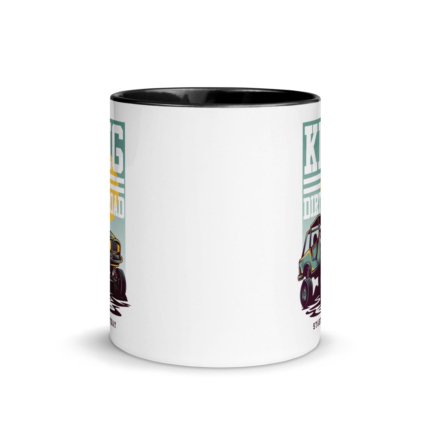King of Dirty Road Retro Dune Buggy Mug
