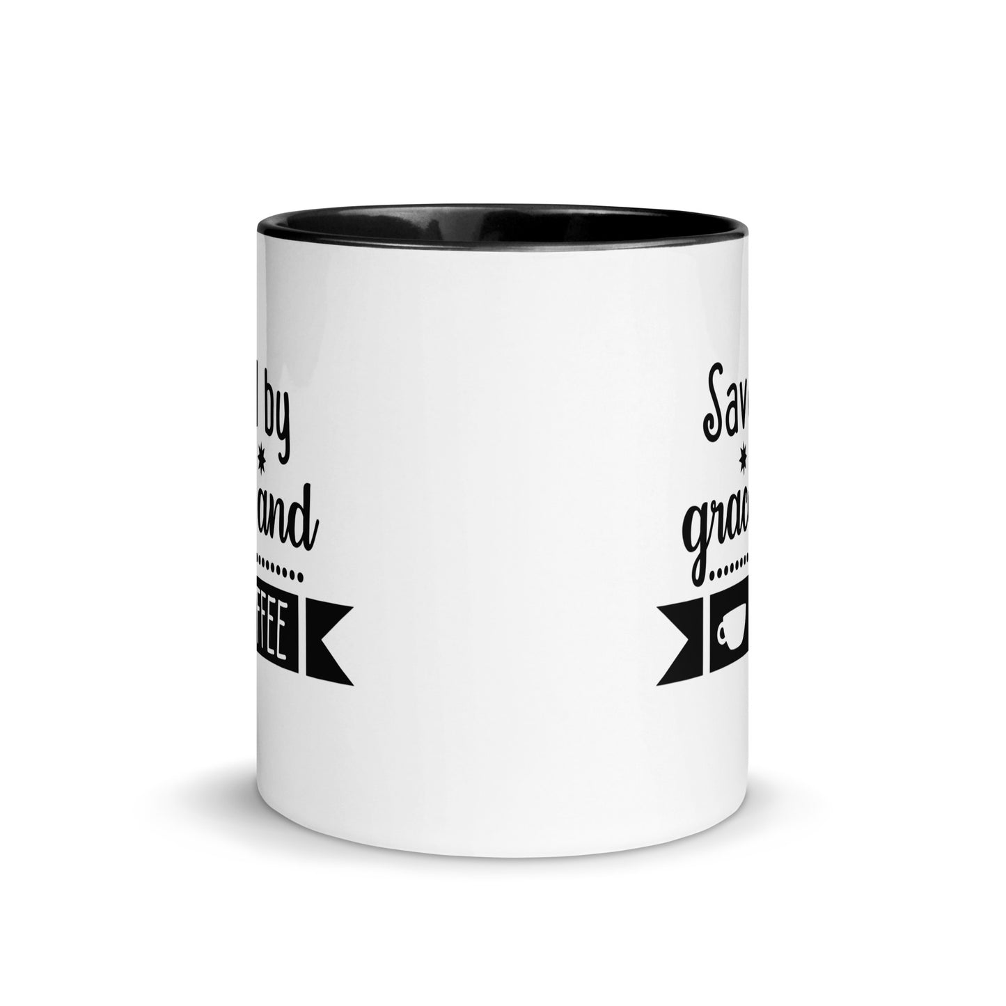 Saved by Grace and Coffee Mug