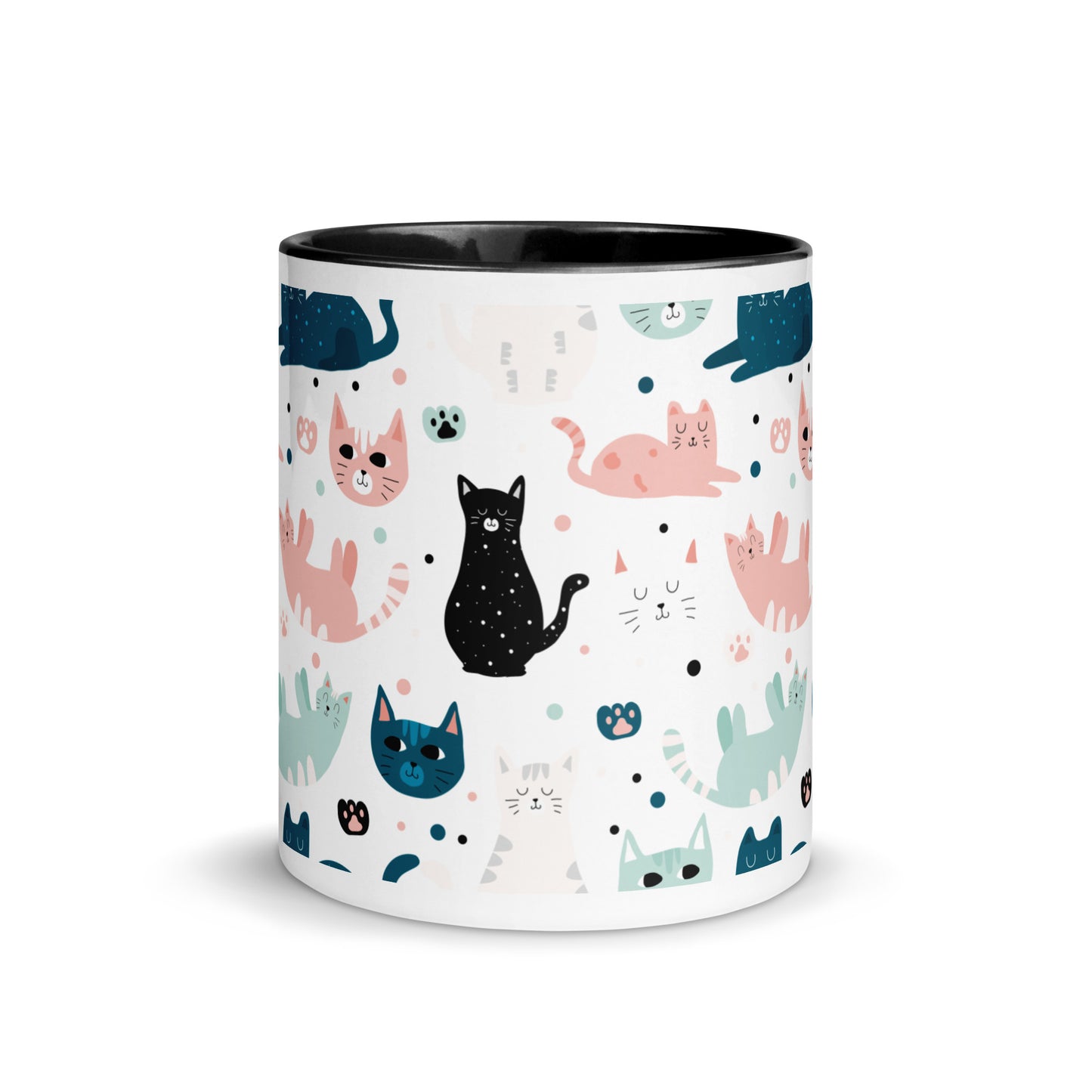 Whimsical Cats Symphony Mug