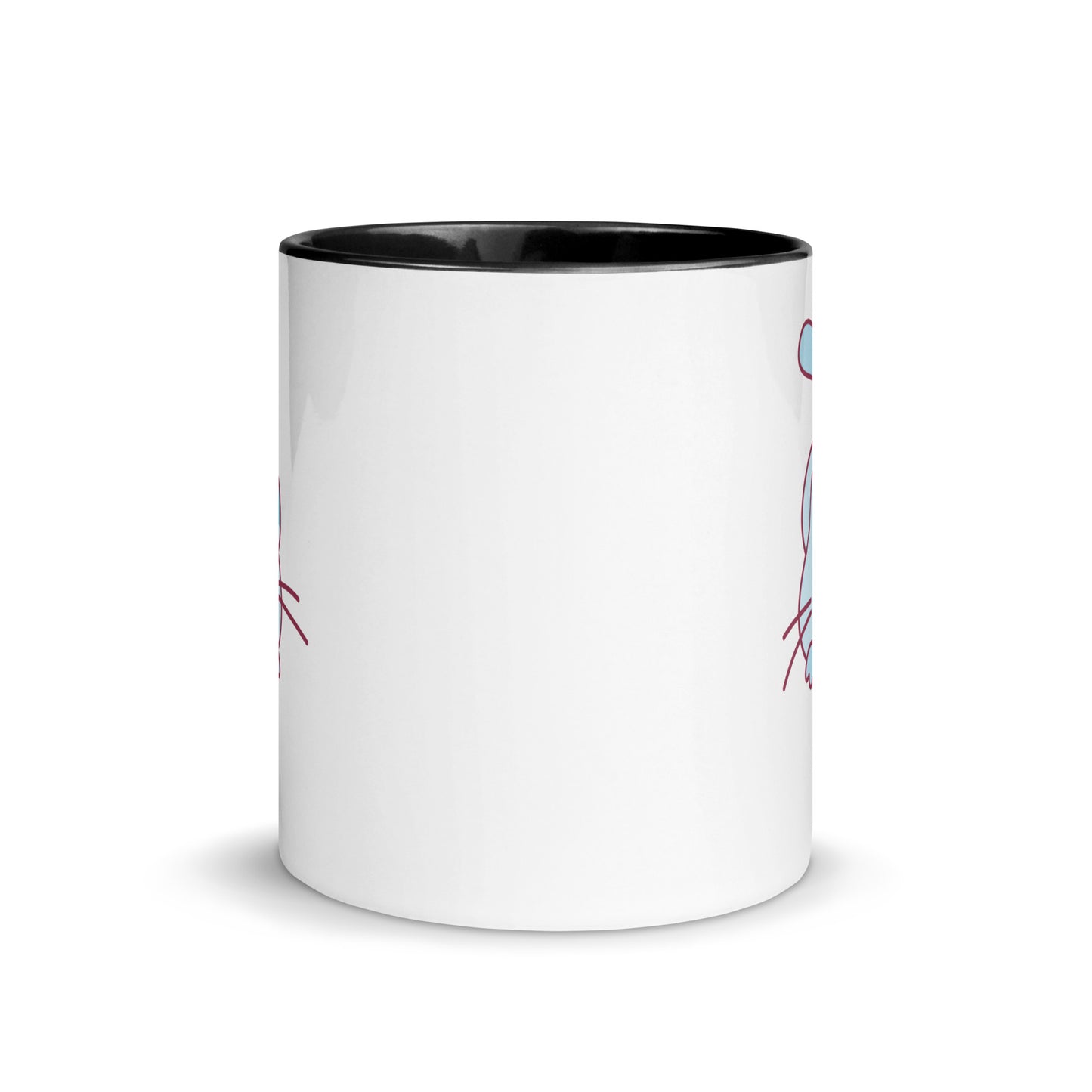 Blue Whisker Playtime Mug