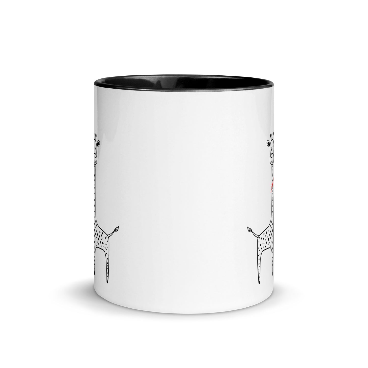 Giraffe Love Doodle Mug