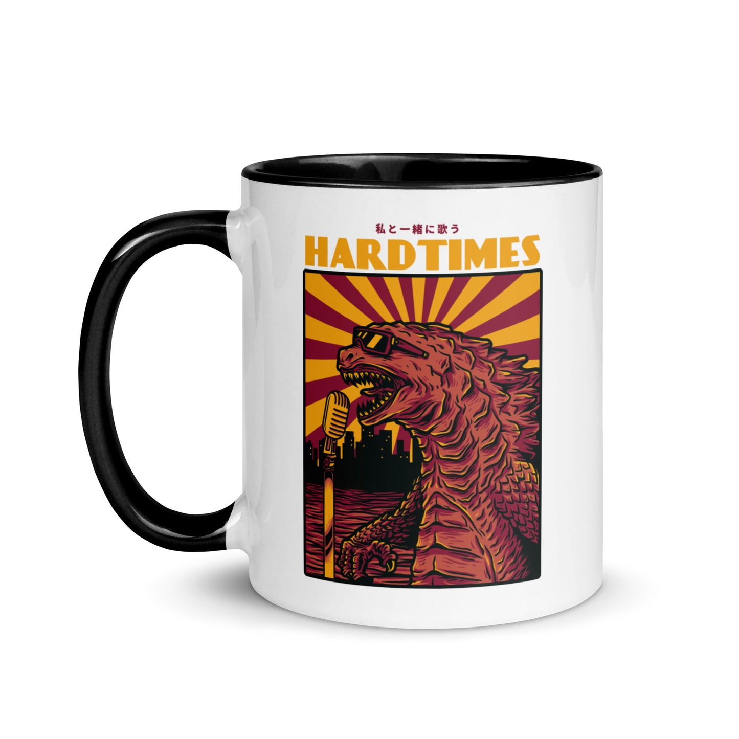 Godzilla's Hard Times Blues Mug