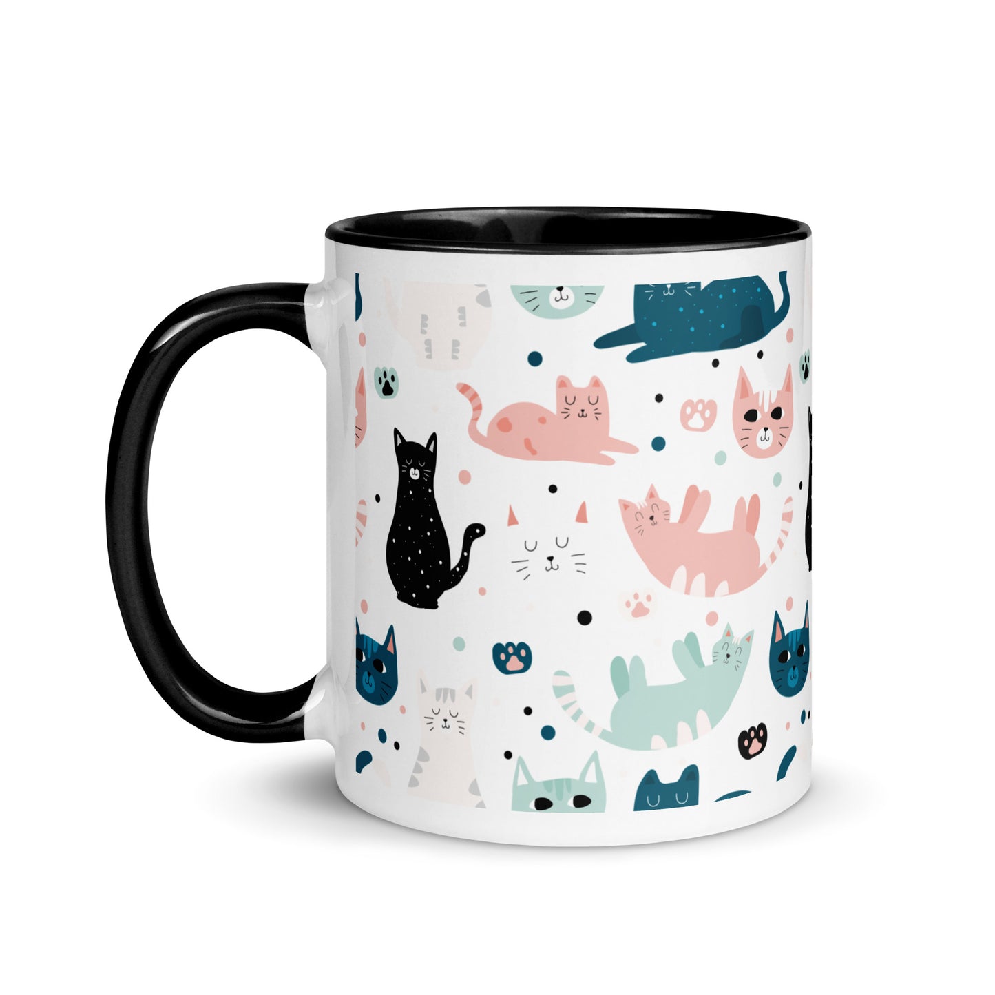 Whimsical Cats Symphony Mug