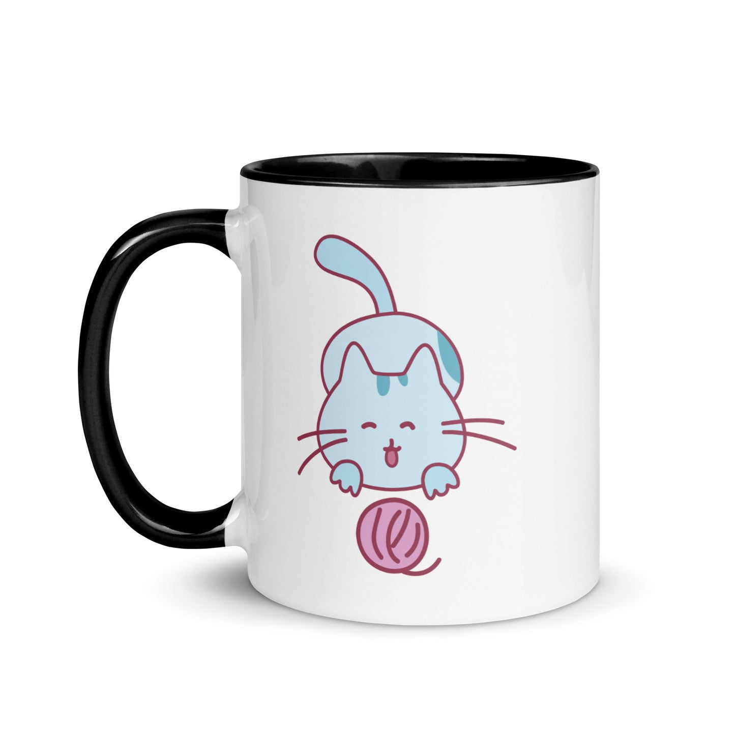 Blue Whisker Playtime Mug
