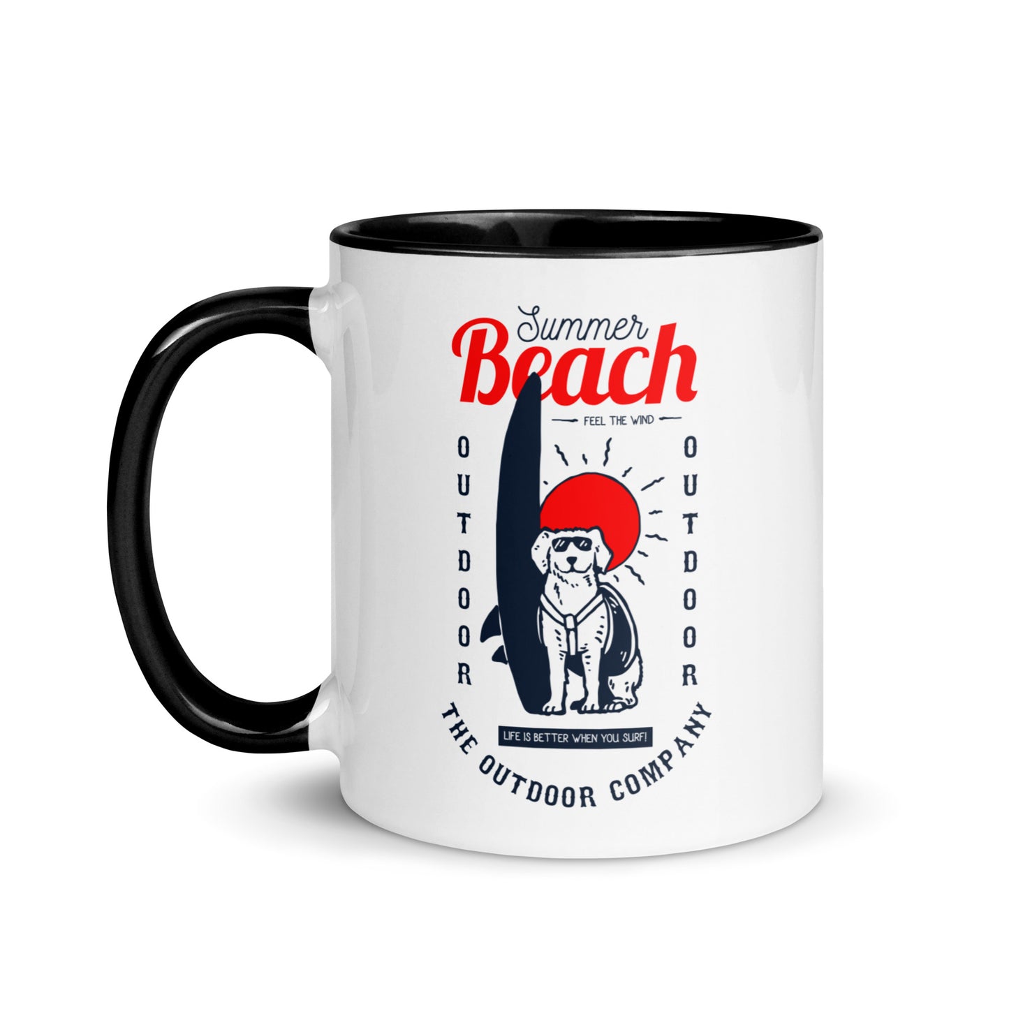 Sunshine Surfer Vibes Mug