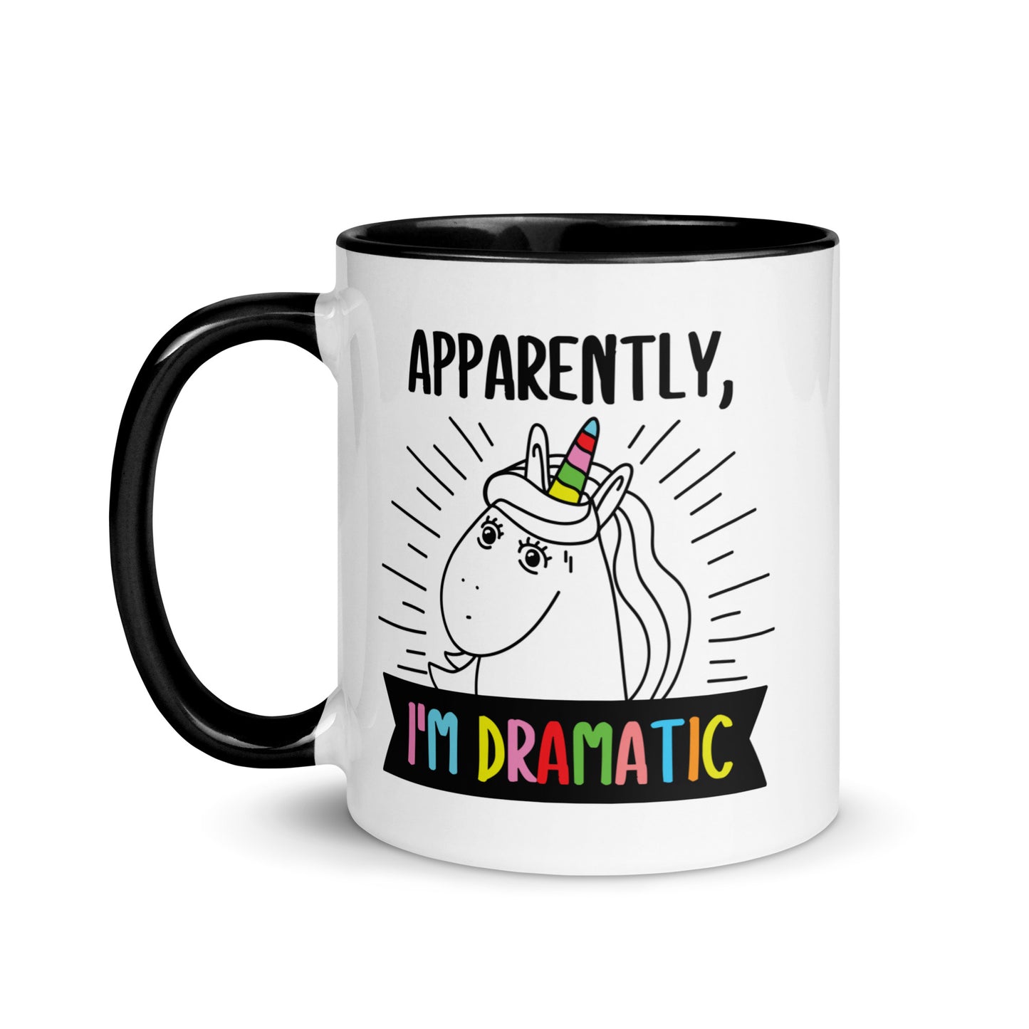 Dramatic Unicorn Mug