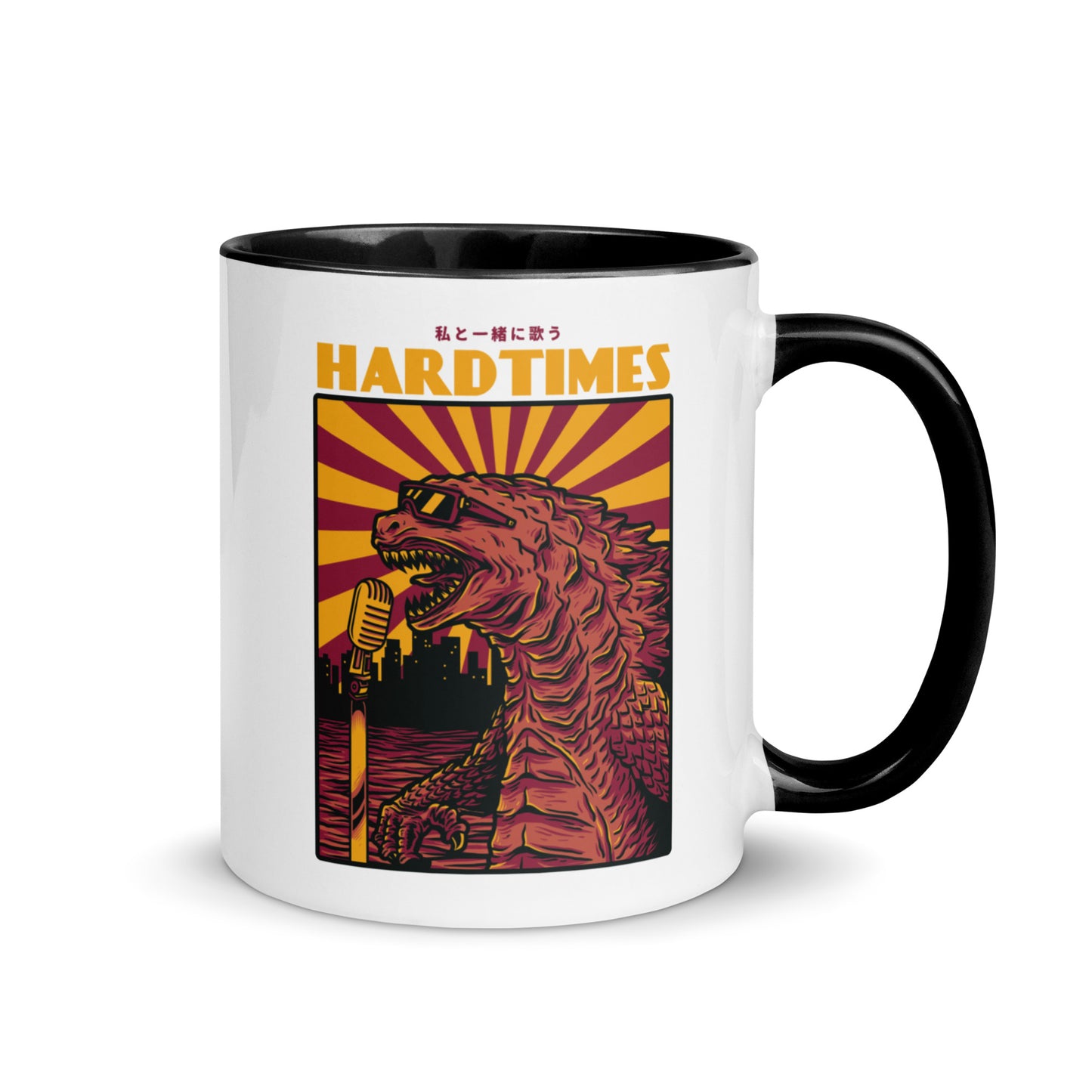 Godzilla's Hard Times Blues Mug