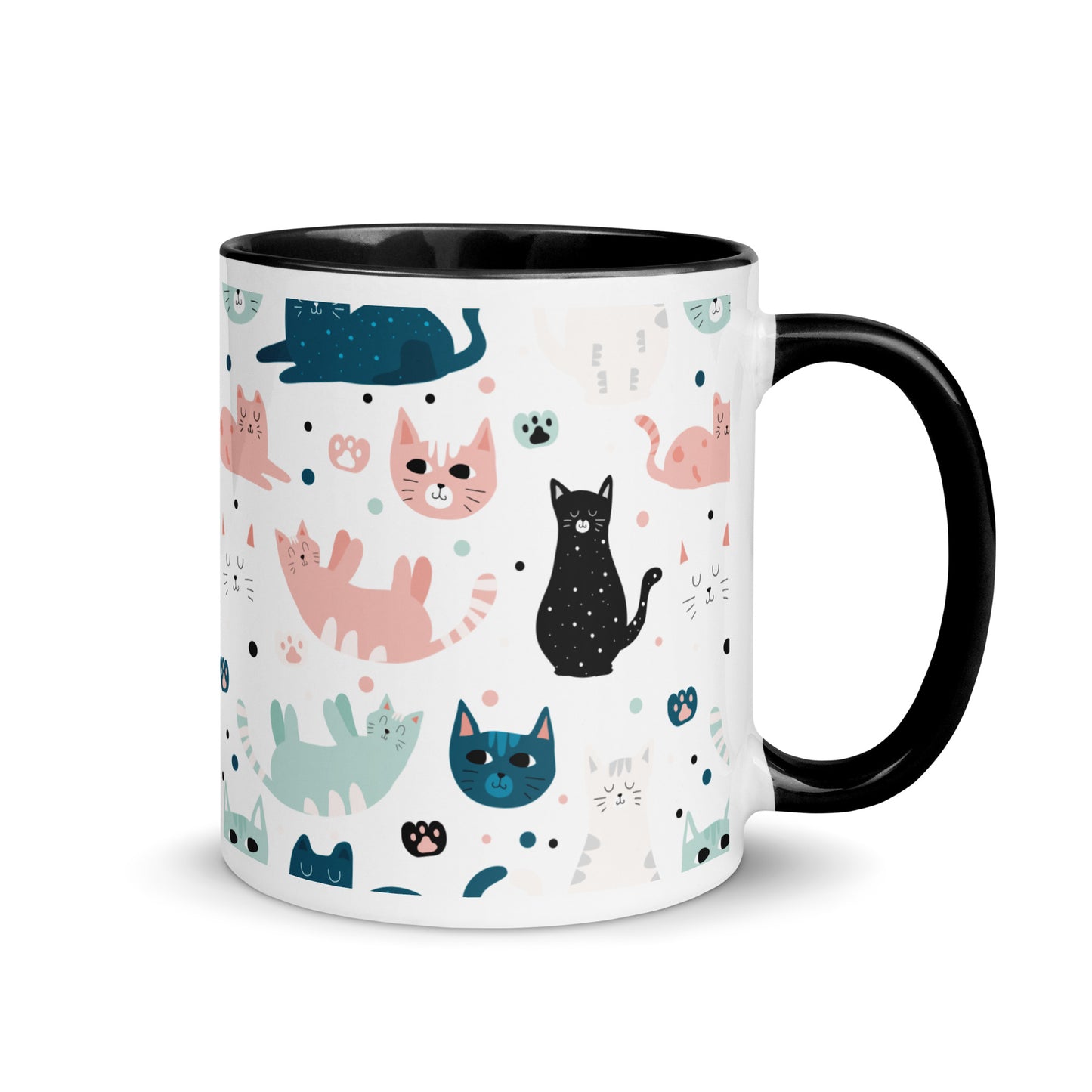 Whimsical Cats Symphony Mug