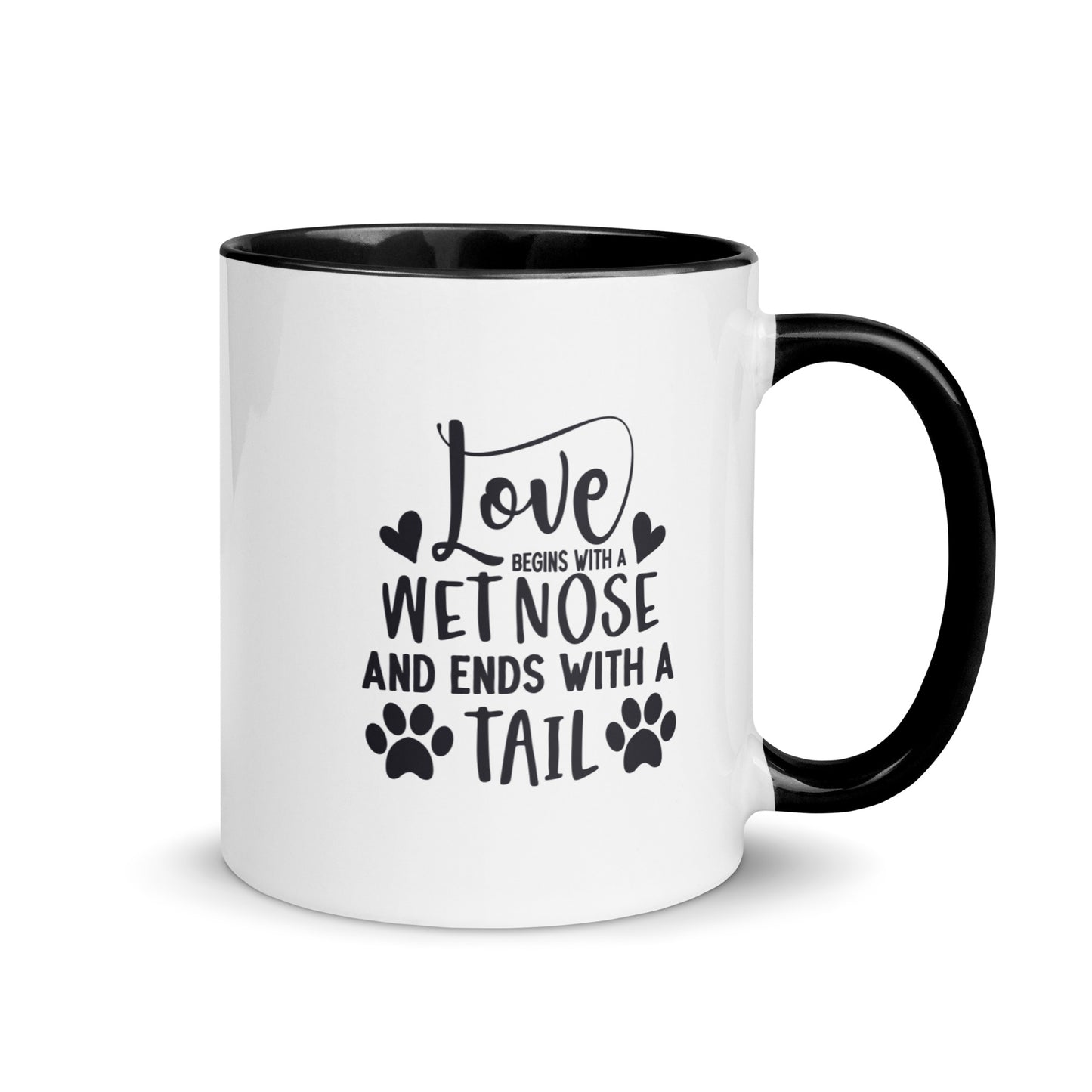Love Starts with a Wet Nose Mug