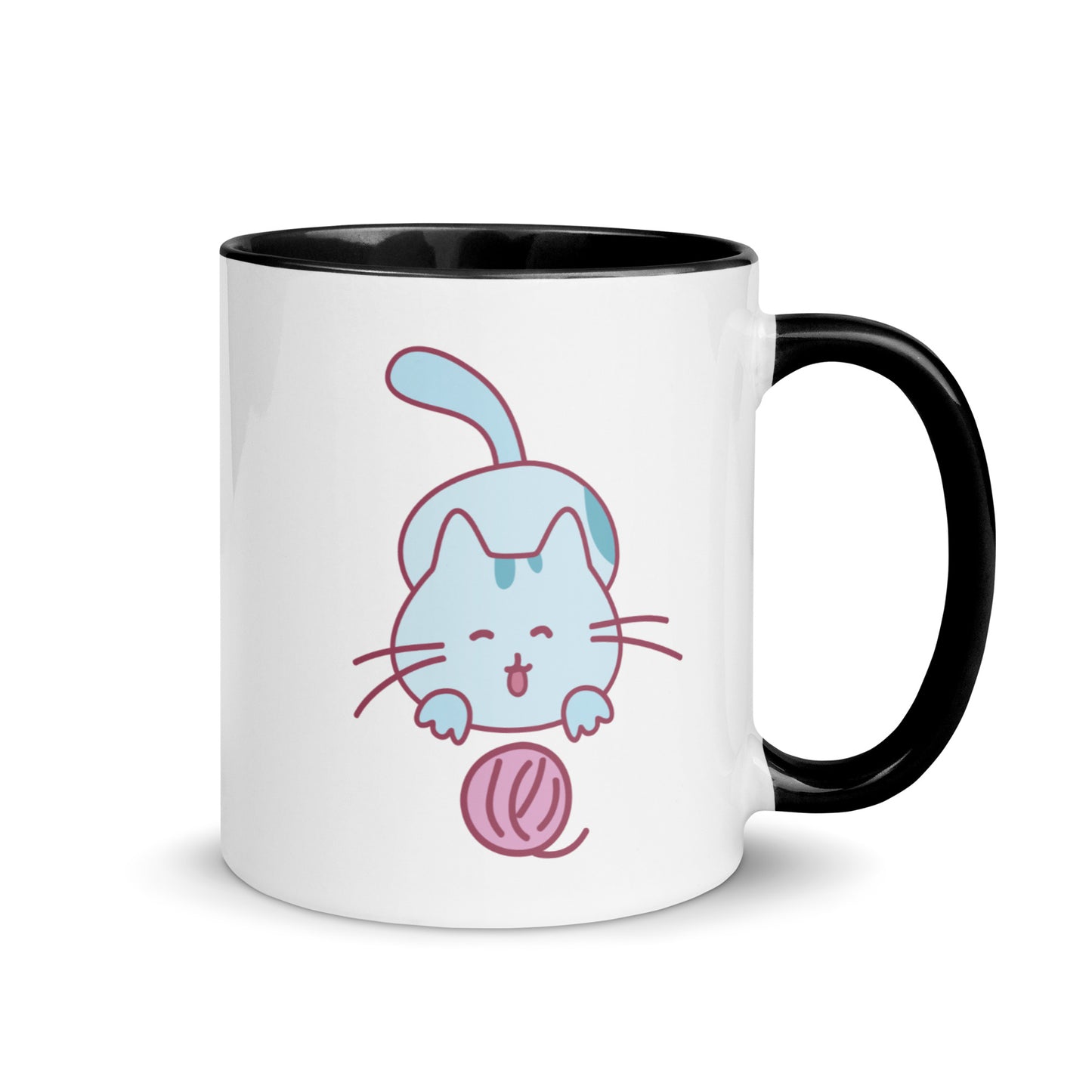 Blue Whisker Playtime Mug