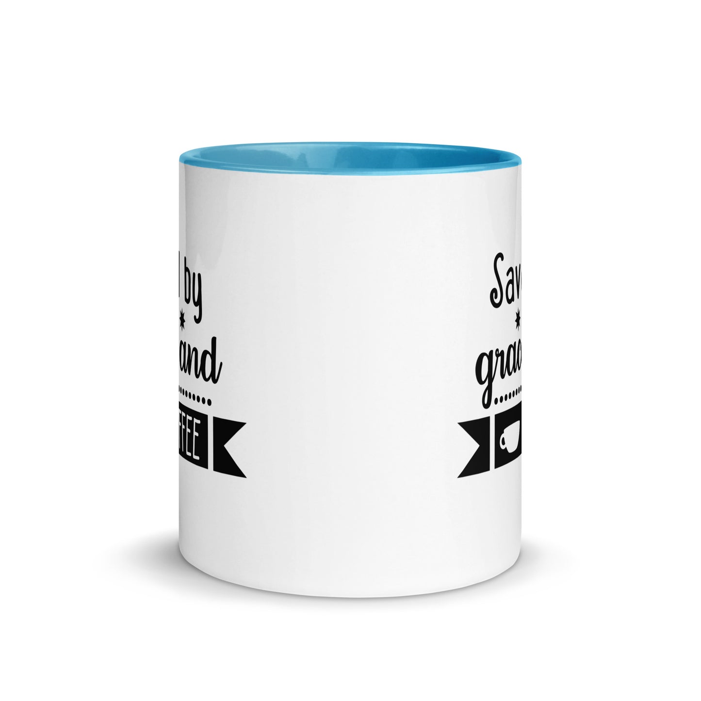 Saved by Grace and Coffee Mug