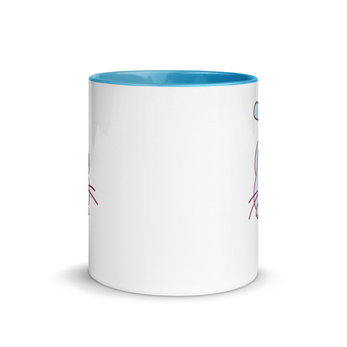 Blue Whisker Playtime Mug