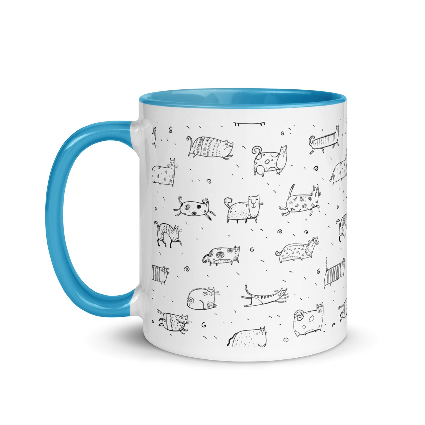Monochrome Whisker Harmony Mug