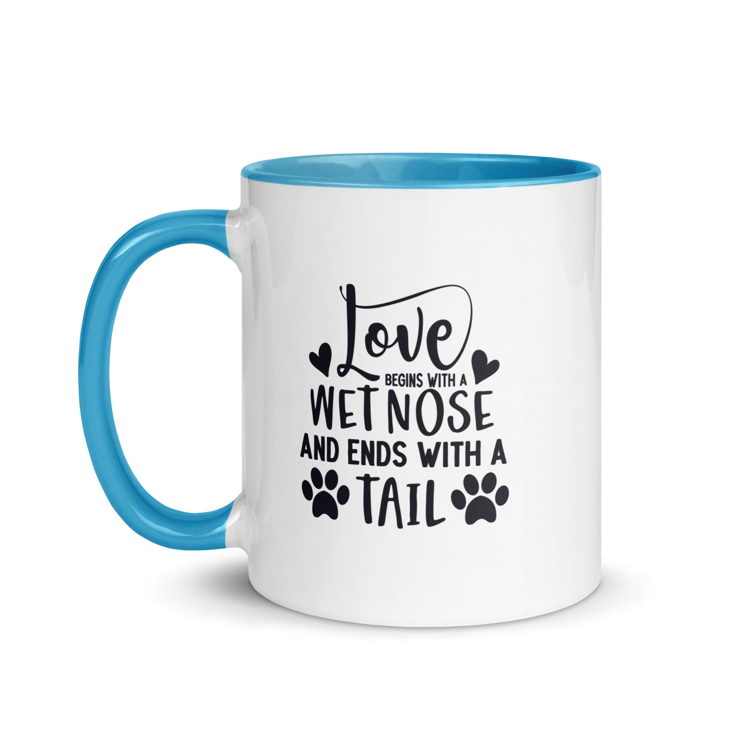 Love Starts with a Wet Nose Mug