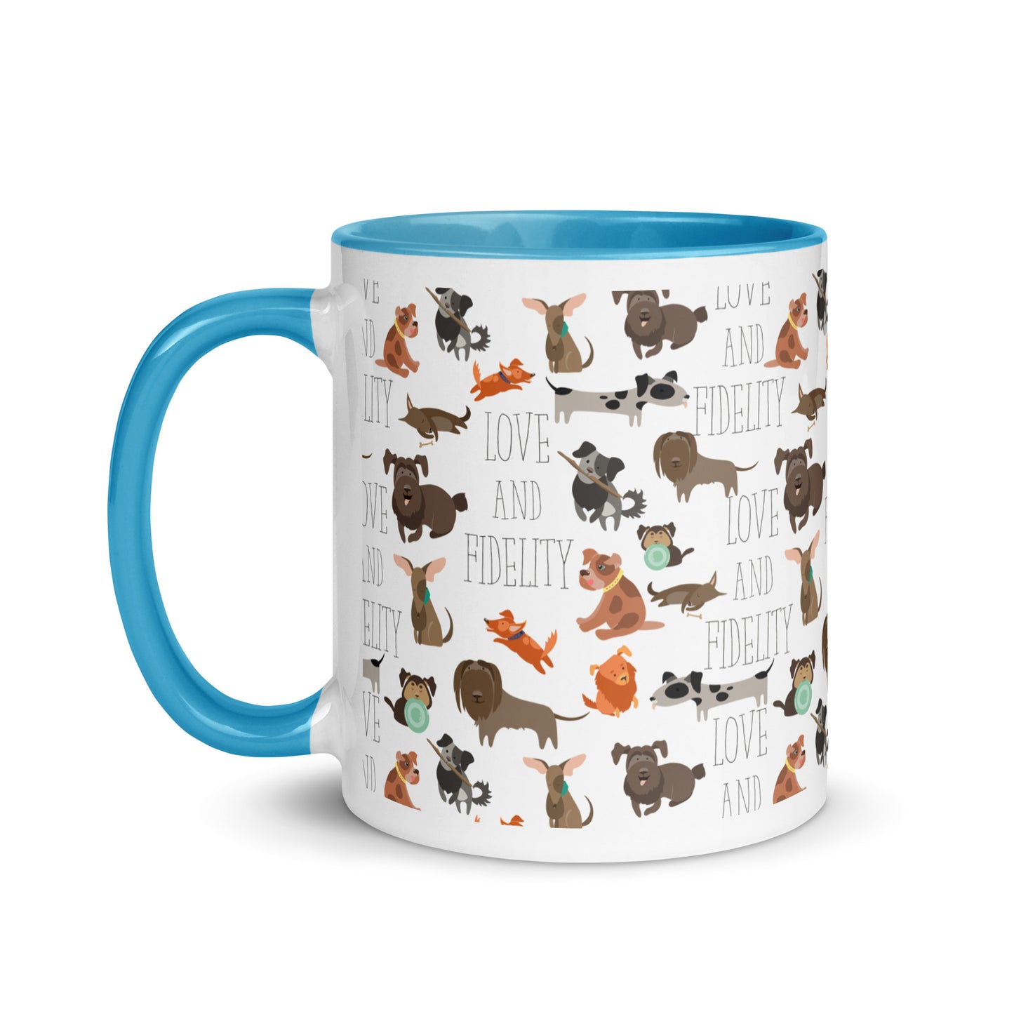 Love and Fidelity Pup Parade Mug