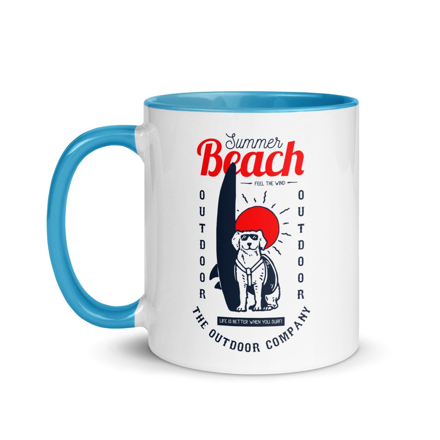 Sunshine Surfer Vibes Mug