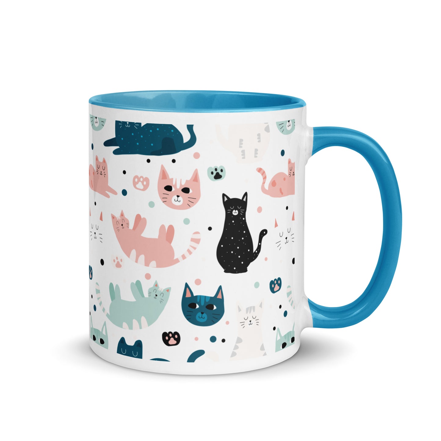 Whimsical Cats Symphony Mug