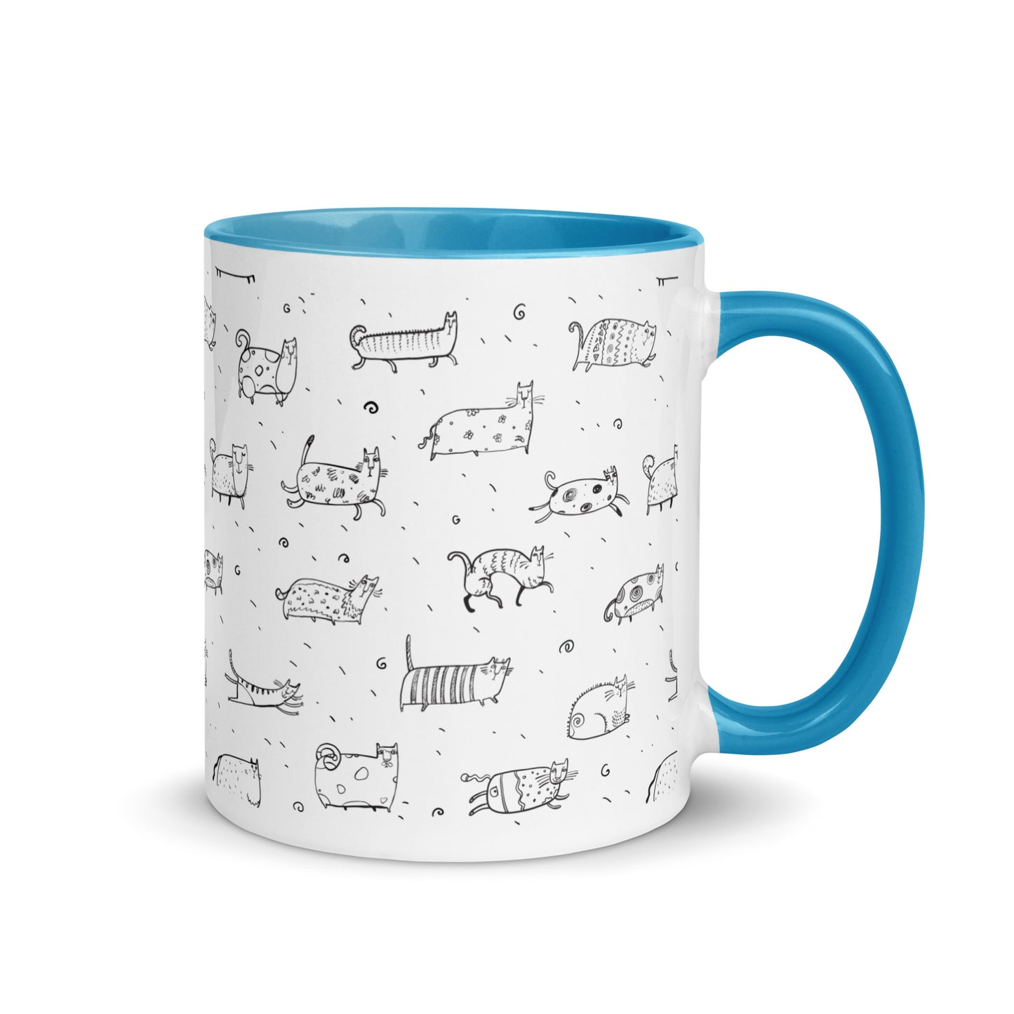 Monochrome Whisker Harmony Mug