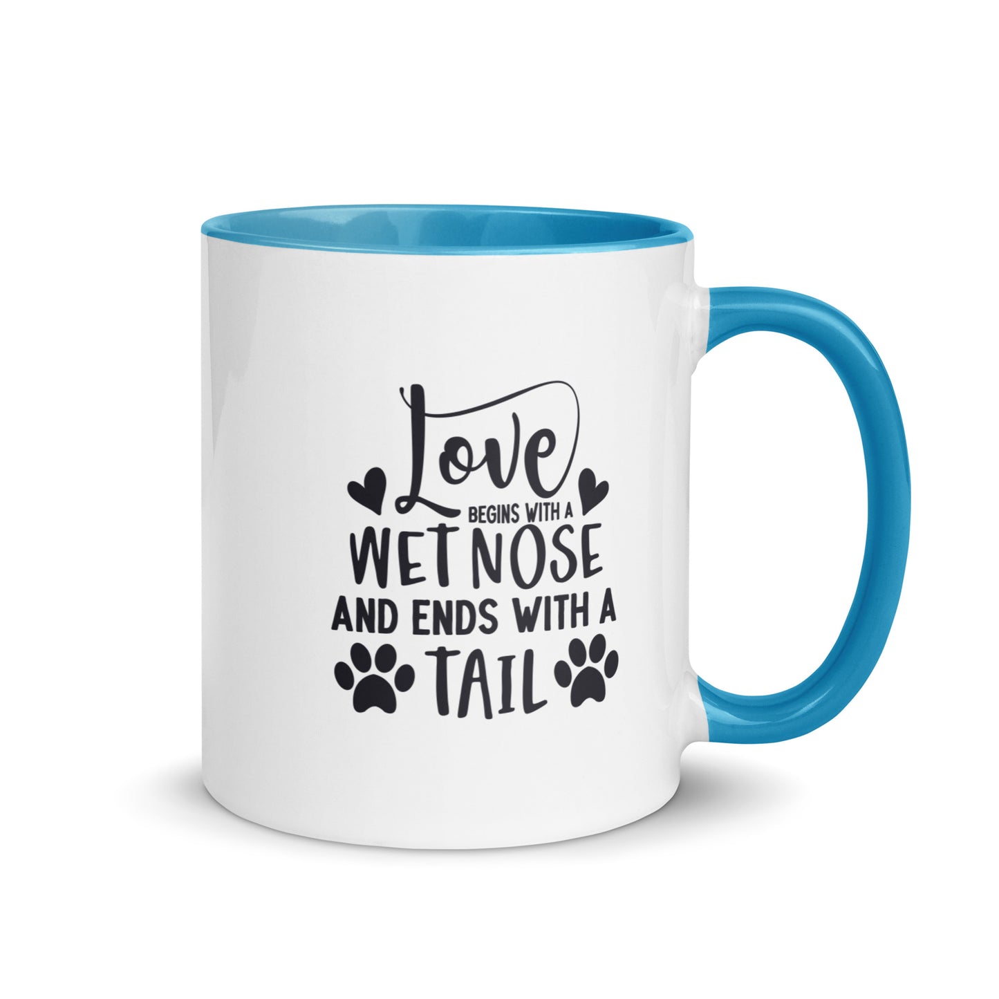 Love Starts with a Wet Nose Mug