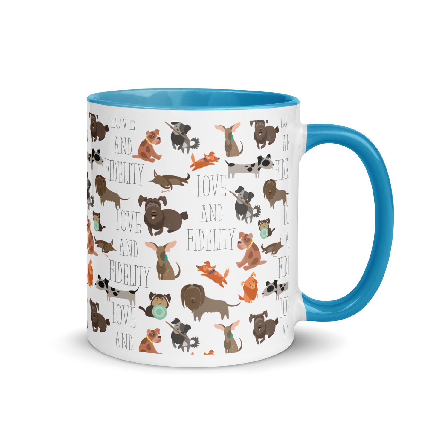 Love and Fidelity Pup Parade Mug