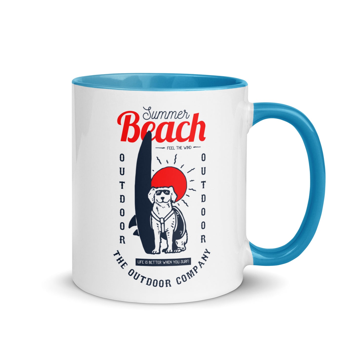 Sunshine Surfer Vibes Mug