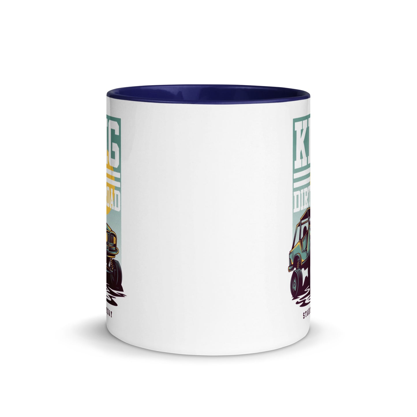 King of Dirty Road Retro Dune Buggy Mug