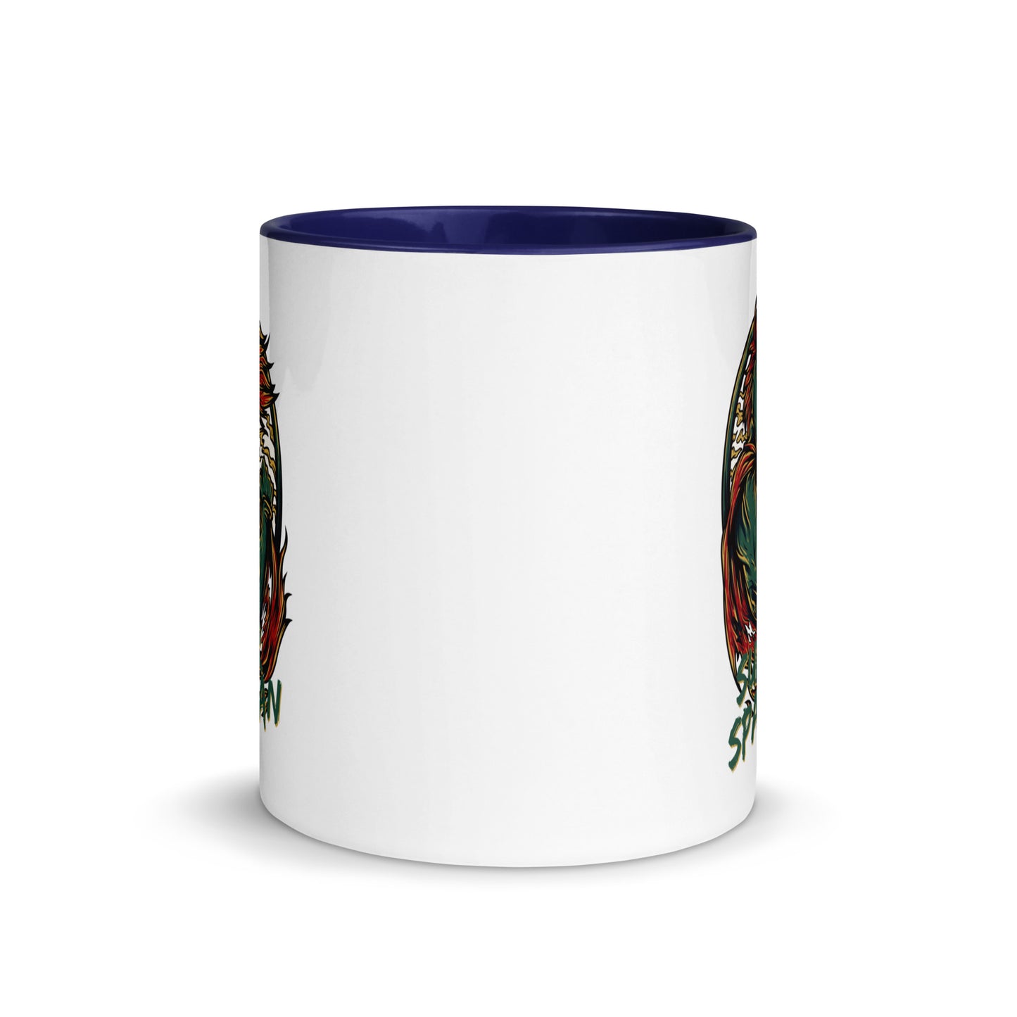 Super Spartan Retro Comic Mug