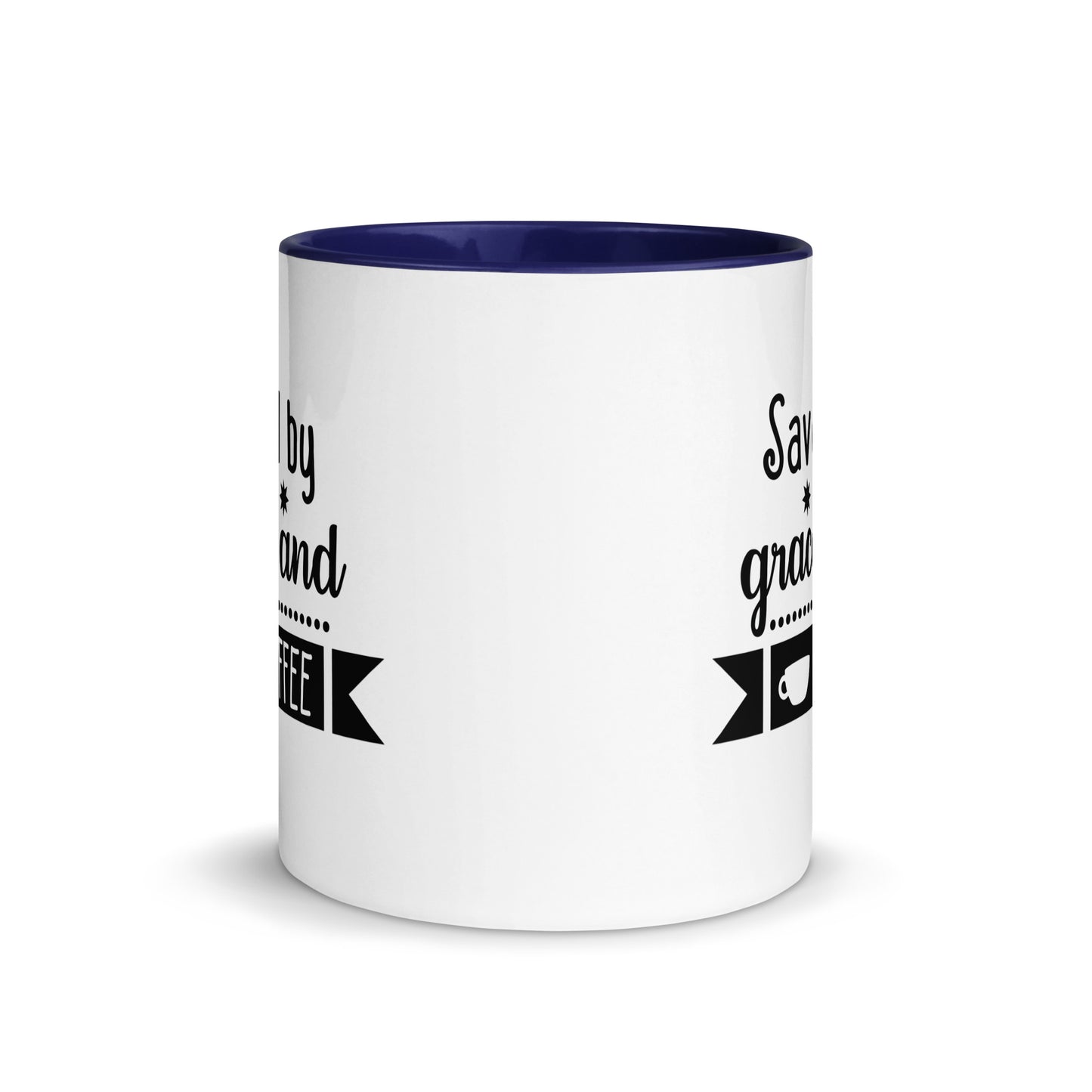 Saved by Grace and Coffee Mug
