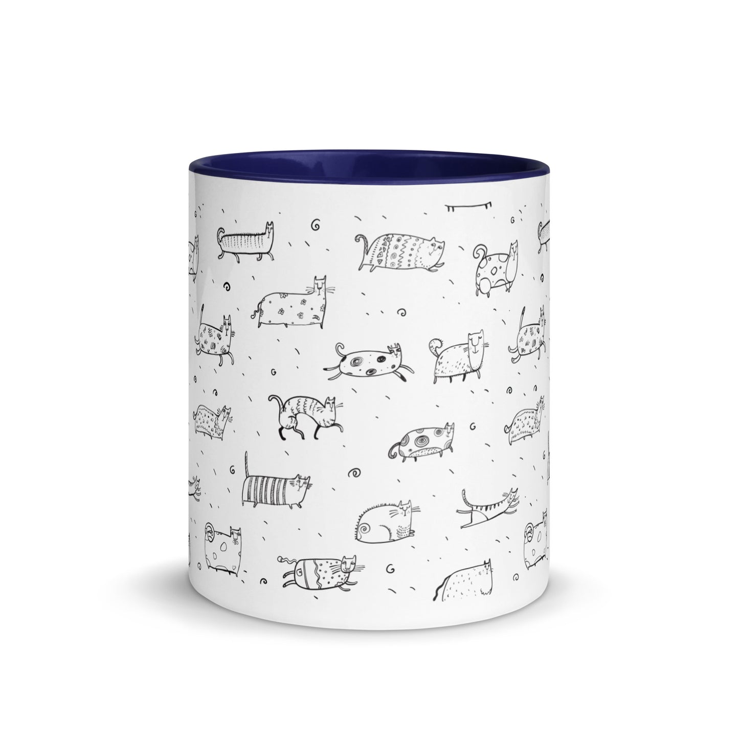 Monochrome Whisker Harmony Mug