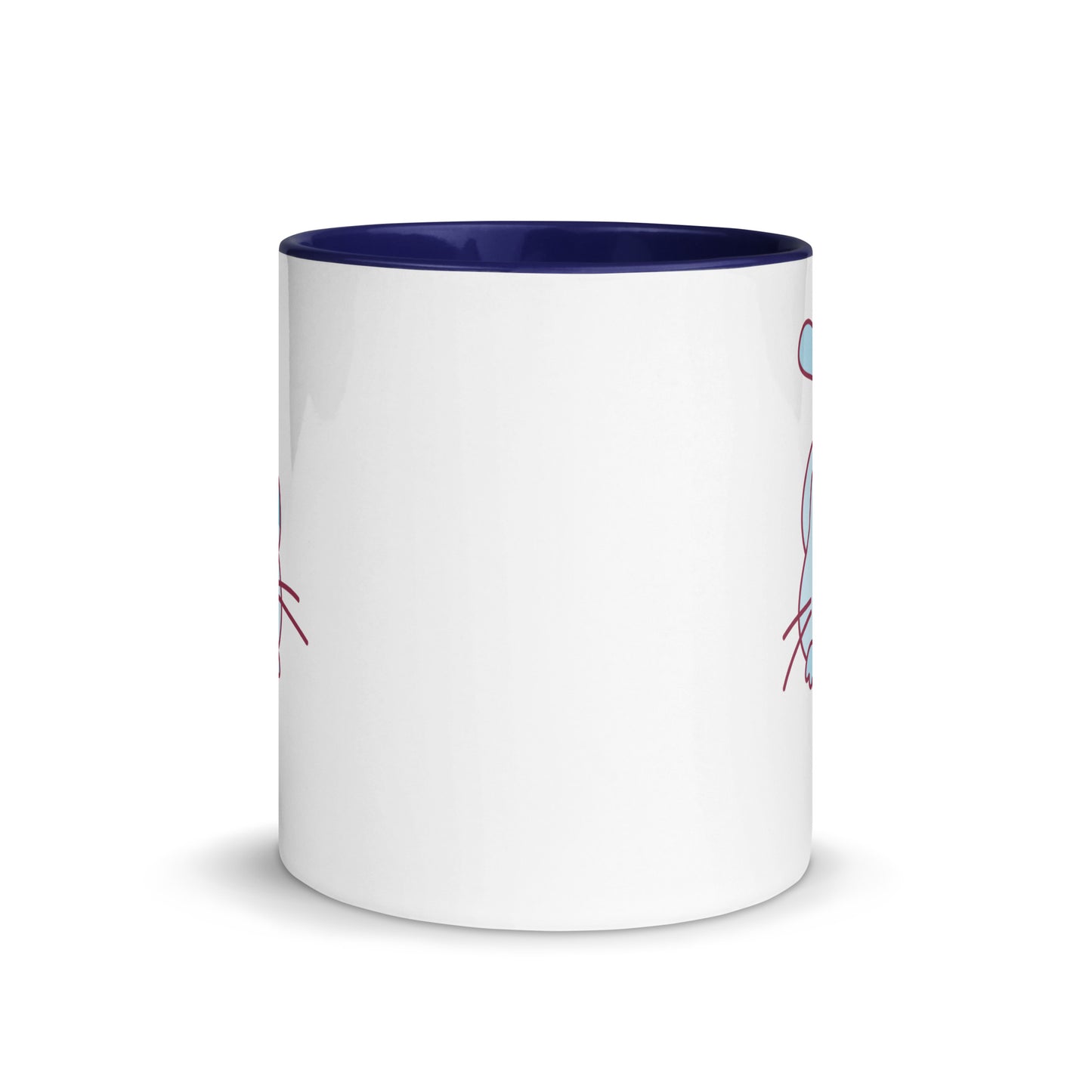 Blue Whisker Playtime Mug