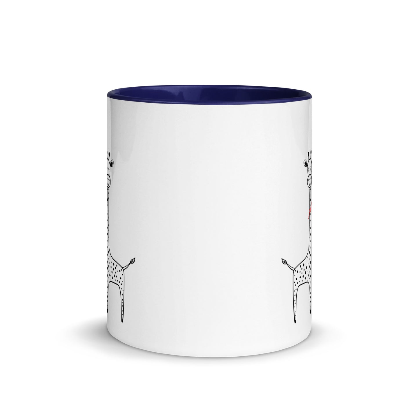 Giraffe Love Doodle Mug