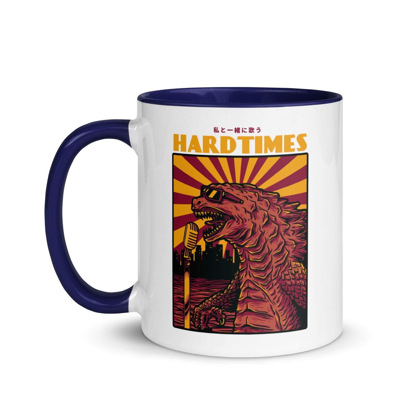 Godzilla's Hard Times Blues Mug