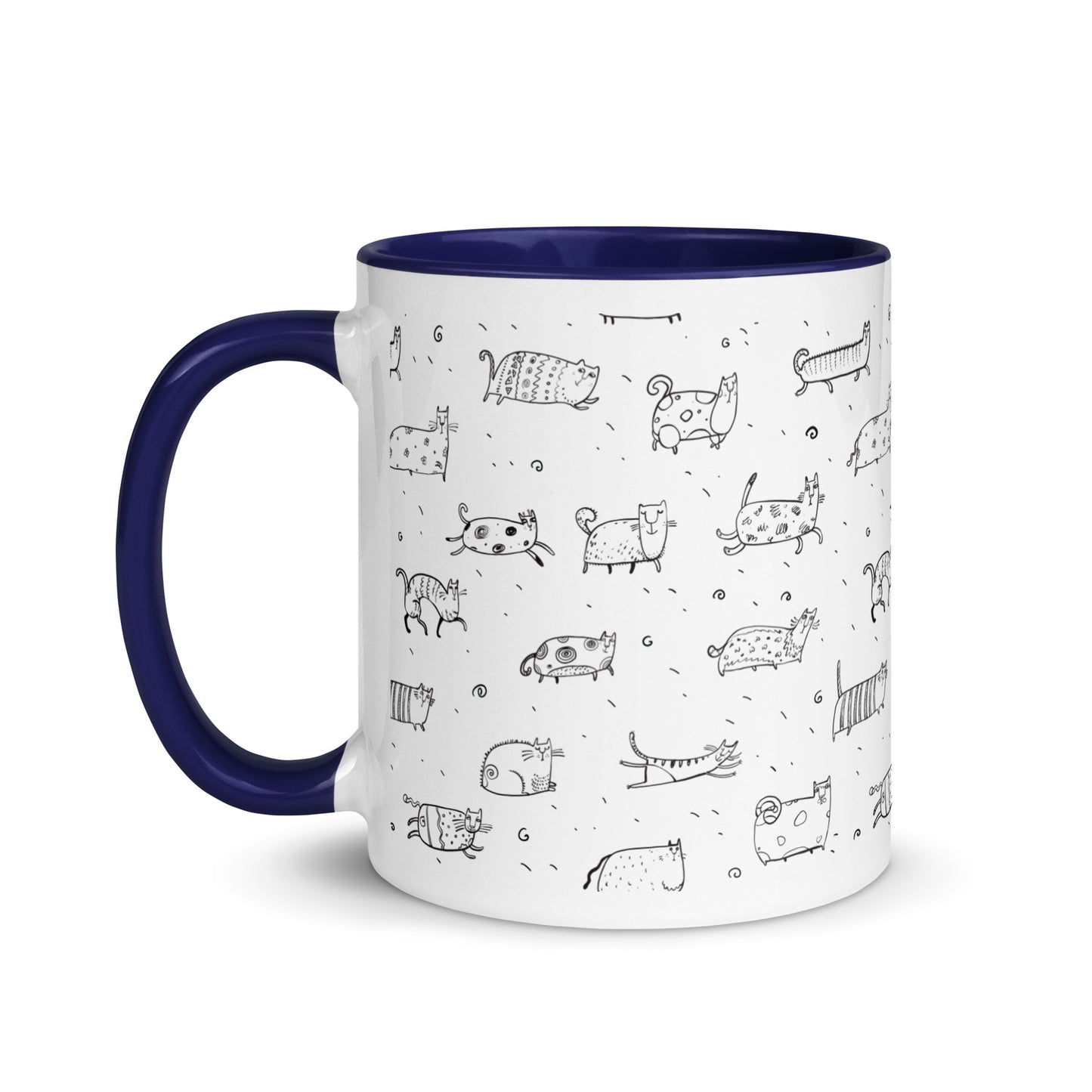 Monochrome Whisker Harmony Mug