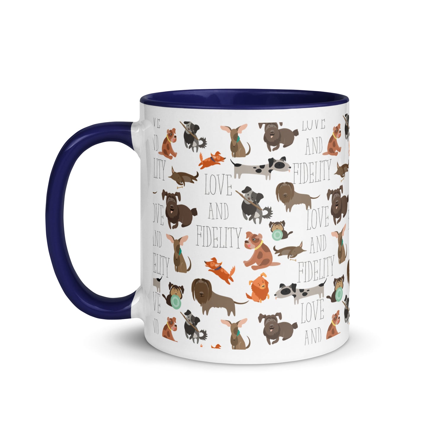 Love and Fidelity Pup Parade Mug