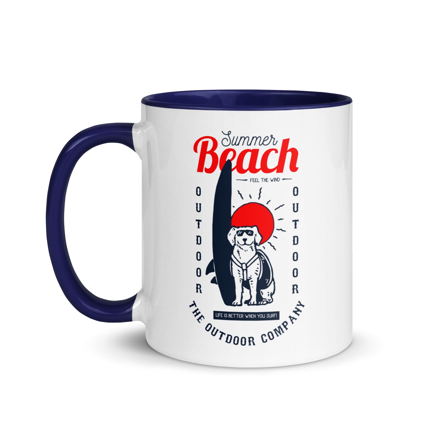 Sunshine Surfer Vibes Mug