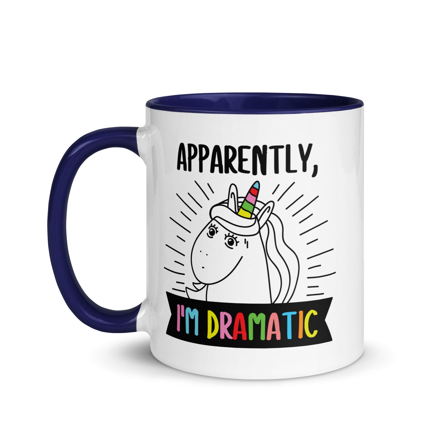 Dramatic Unicorn Mug