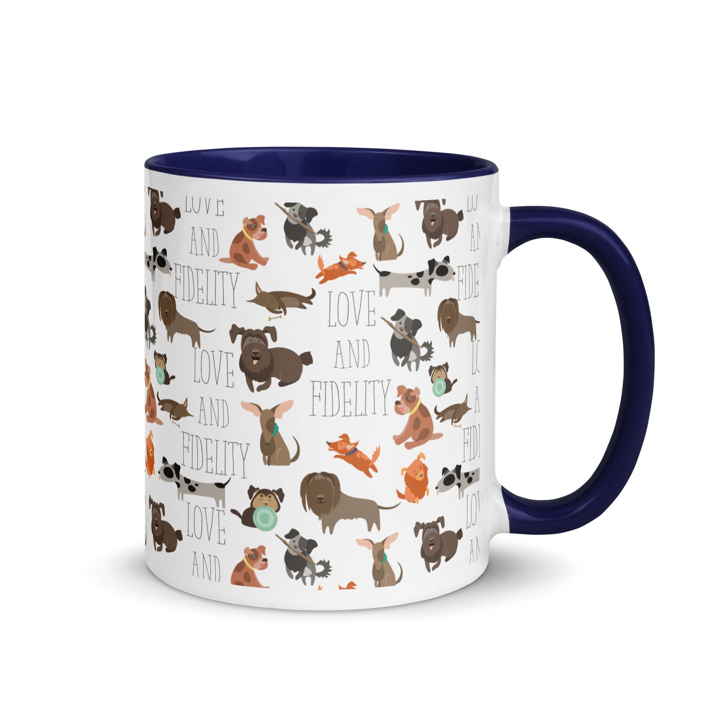 Love and Fidelity Pup Parade Mug