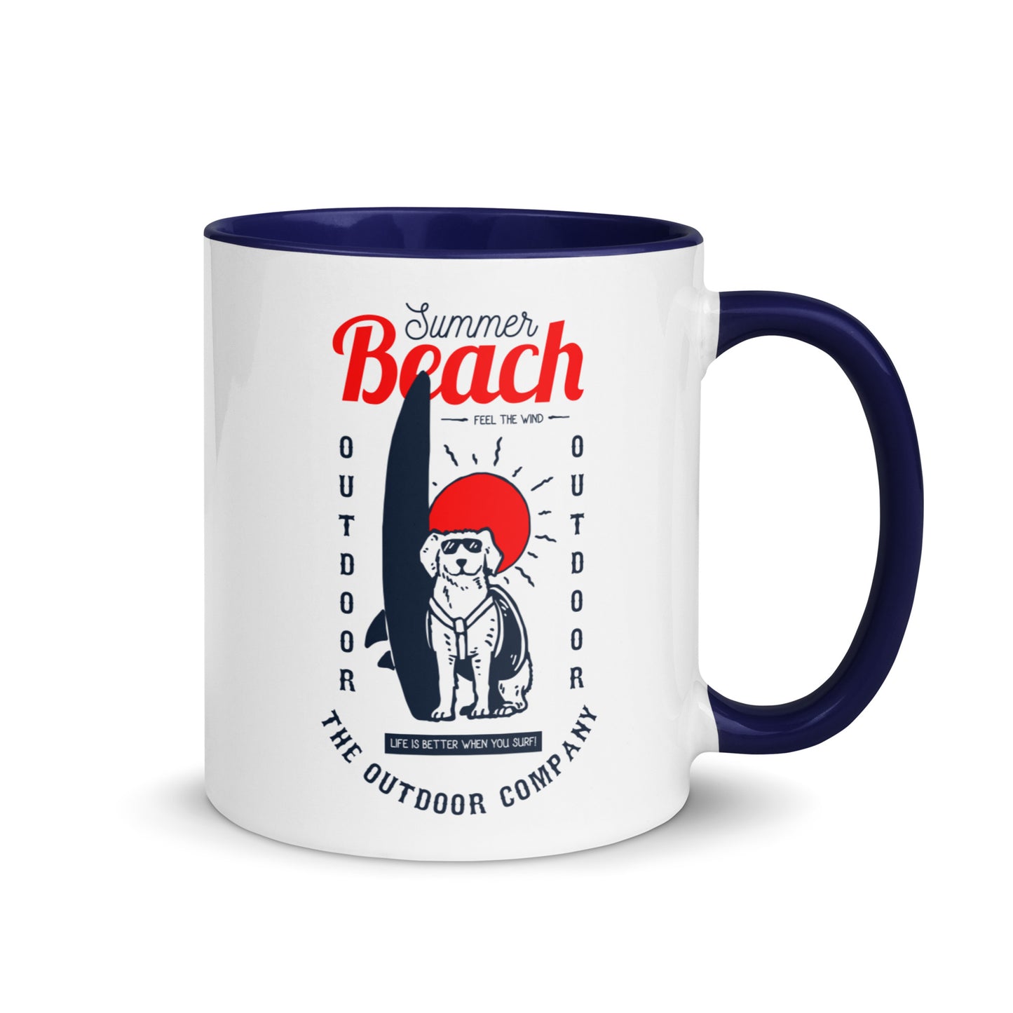 Sunshine Surfer Vibes Mug