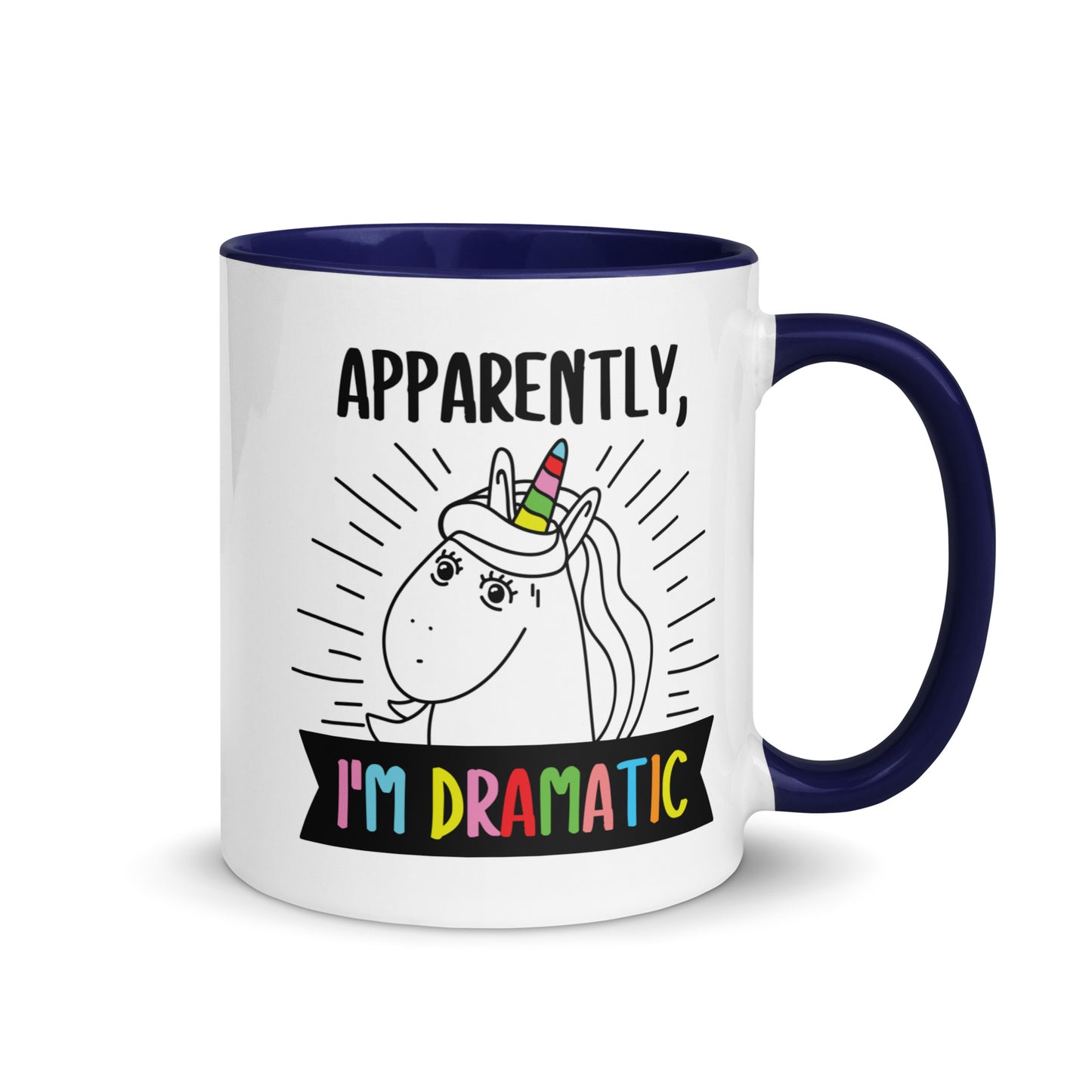 Dramatic Unicorn Mug
