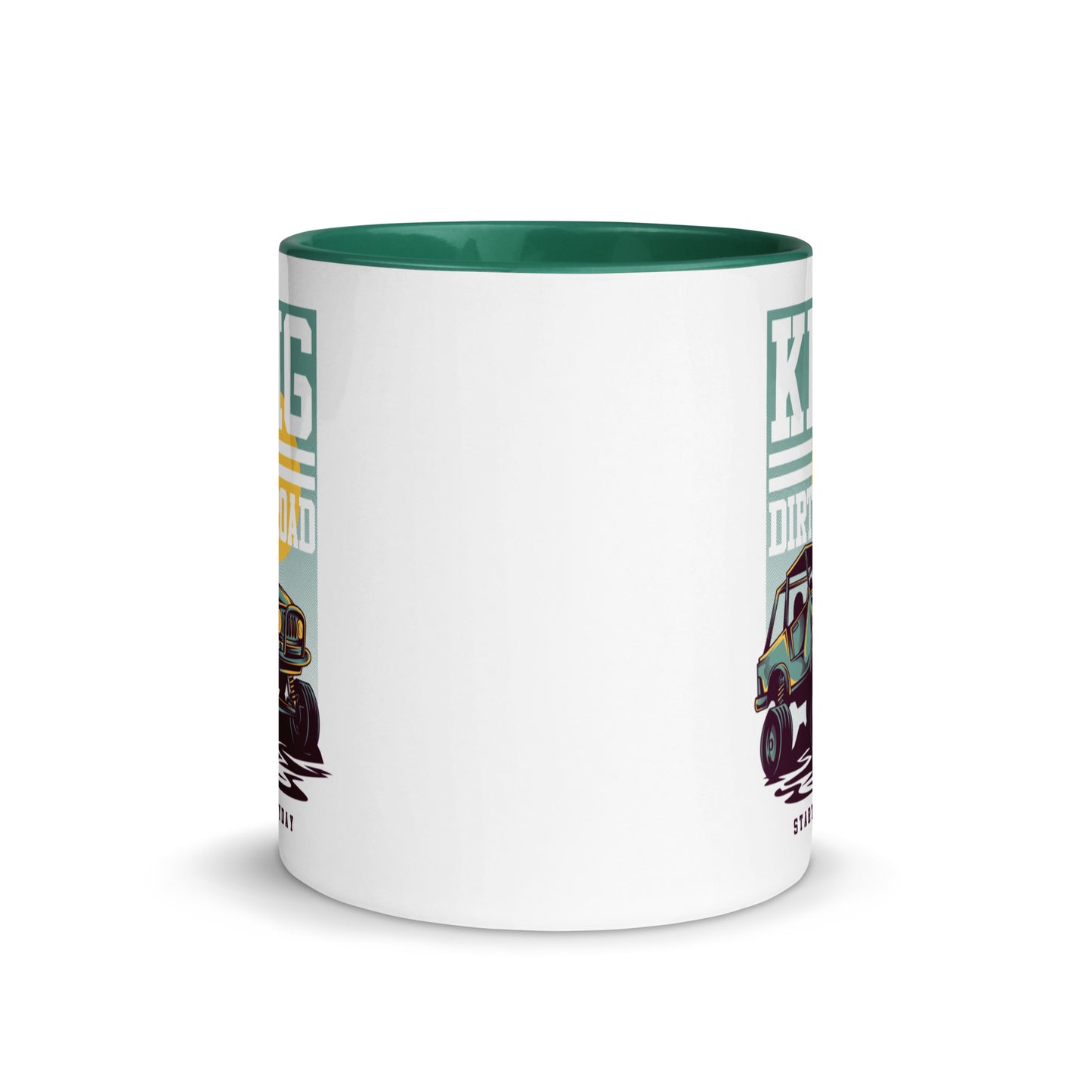 King of Dirty Road Retro Dune Buggy Mug