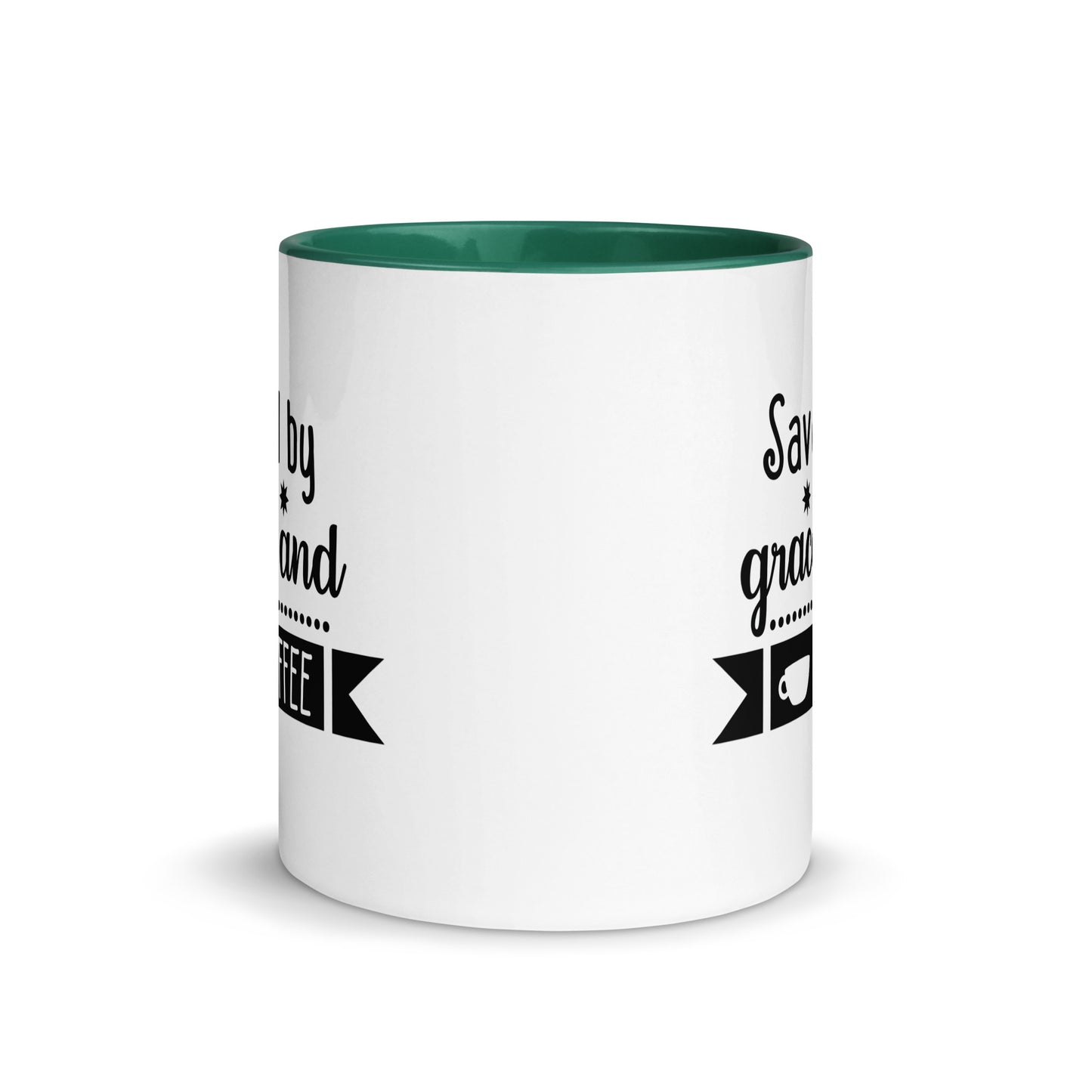 Saved by Grace and Coffee Mug