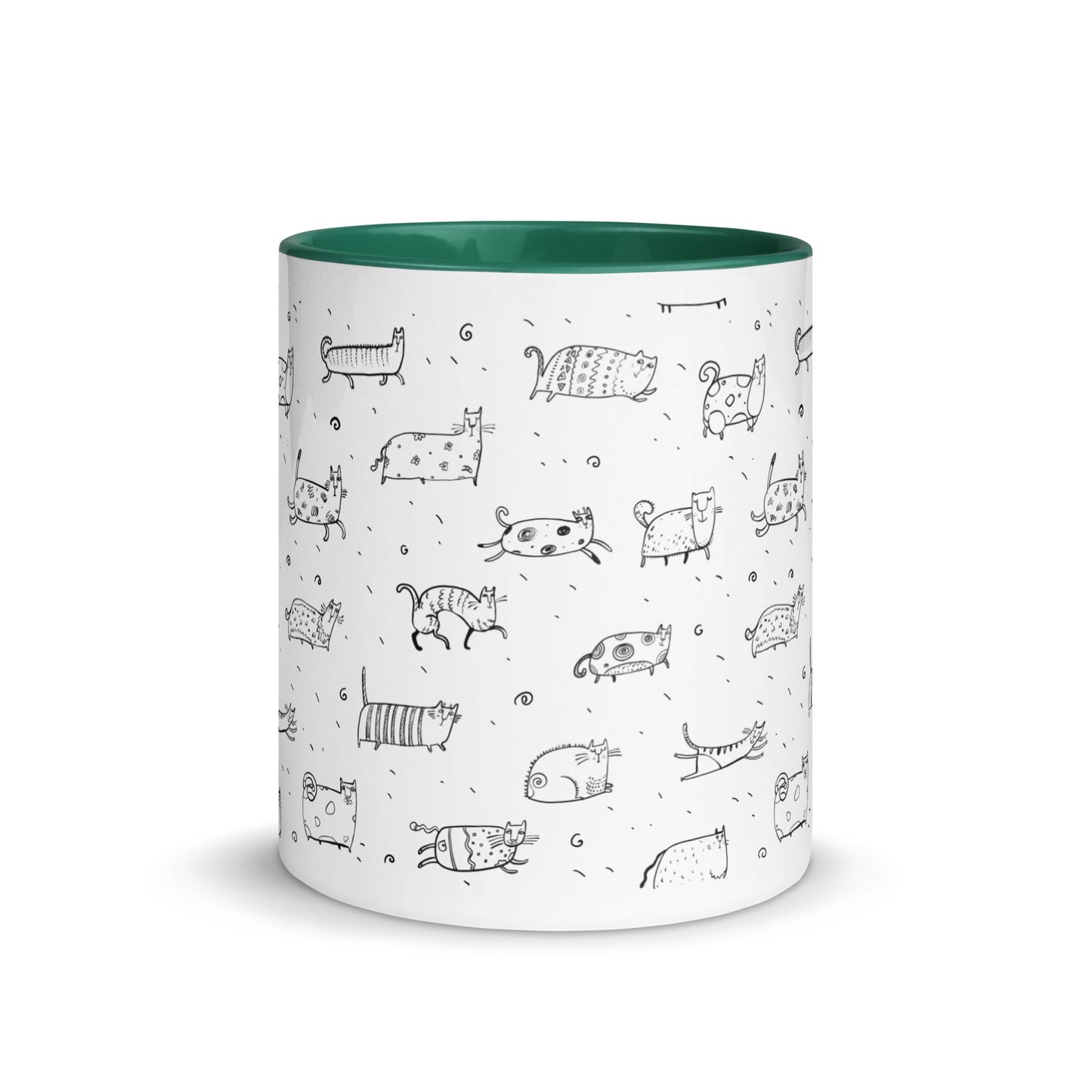 Monochrome Whisker Harmony Mug