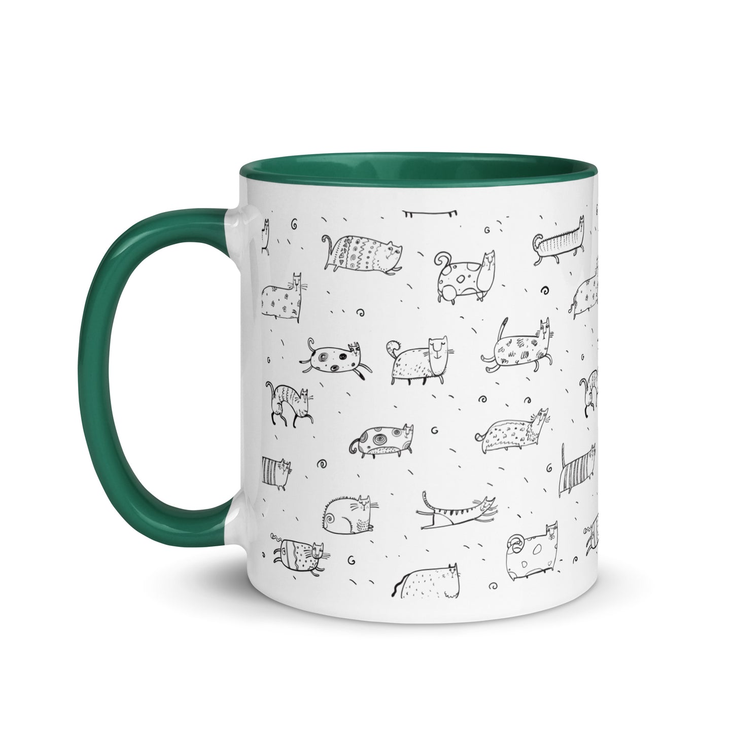 Monochrome Whisker Harmony Mug