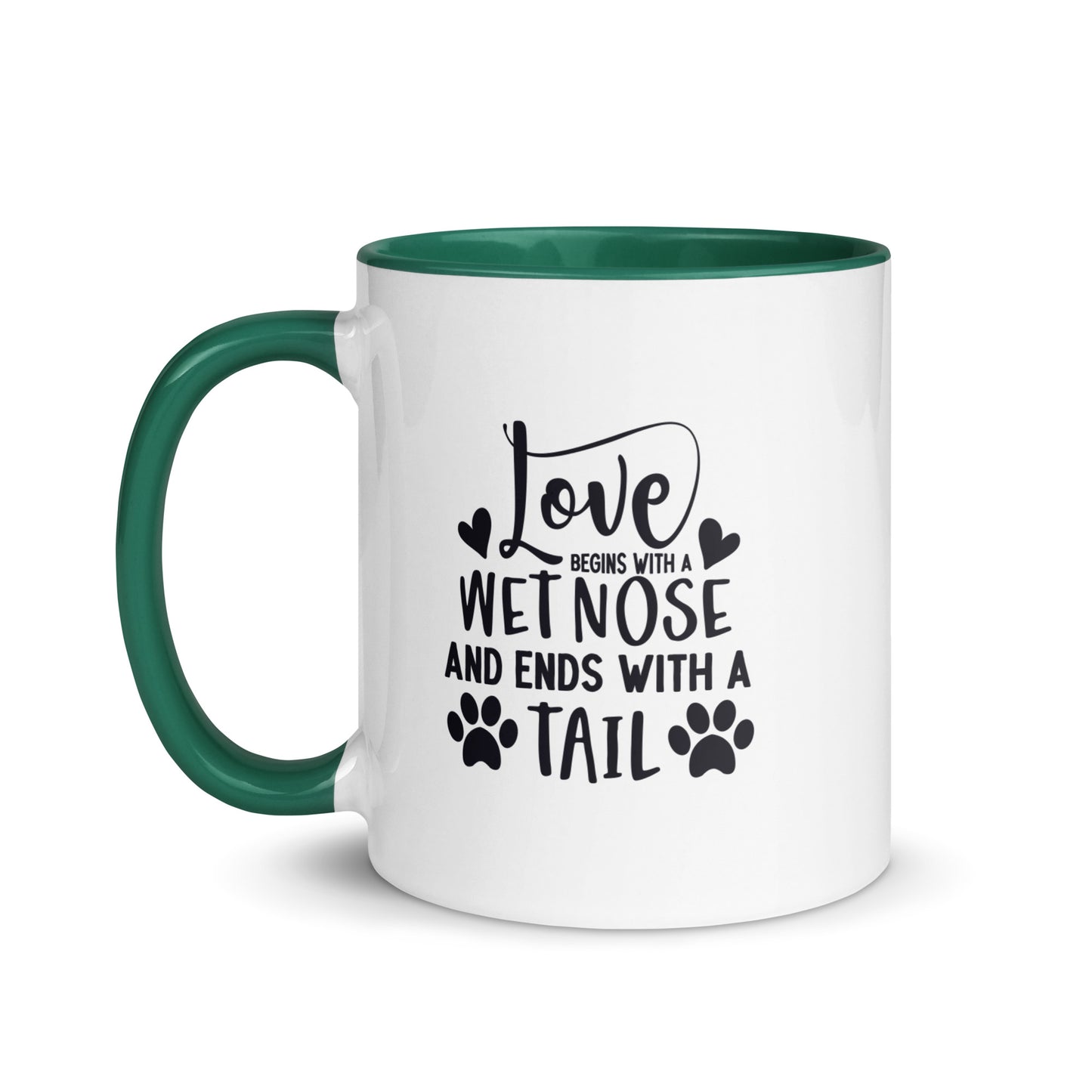Love Starts with a Wet Nose Mug
