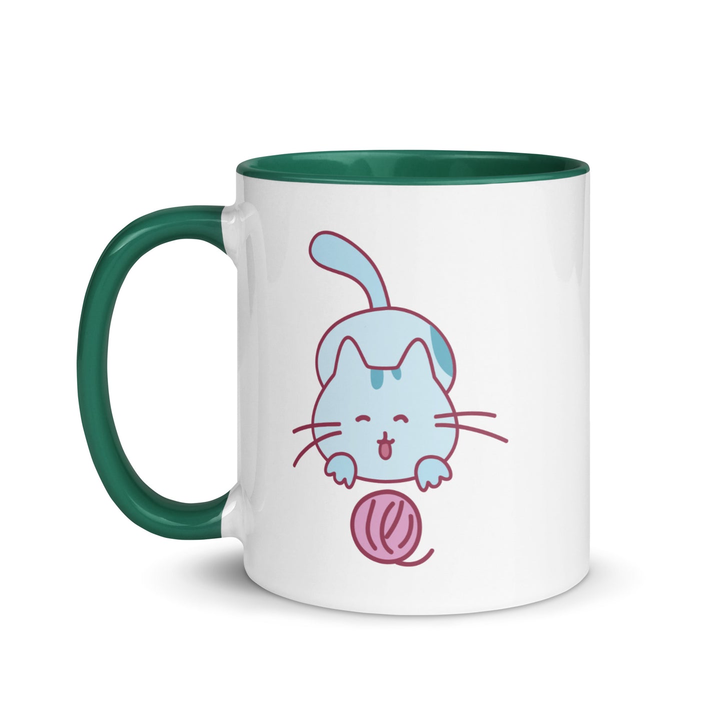 Blue Whisker Playtime Mug