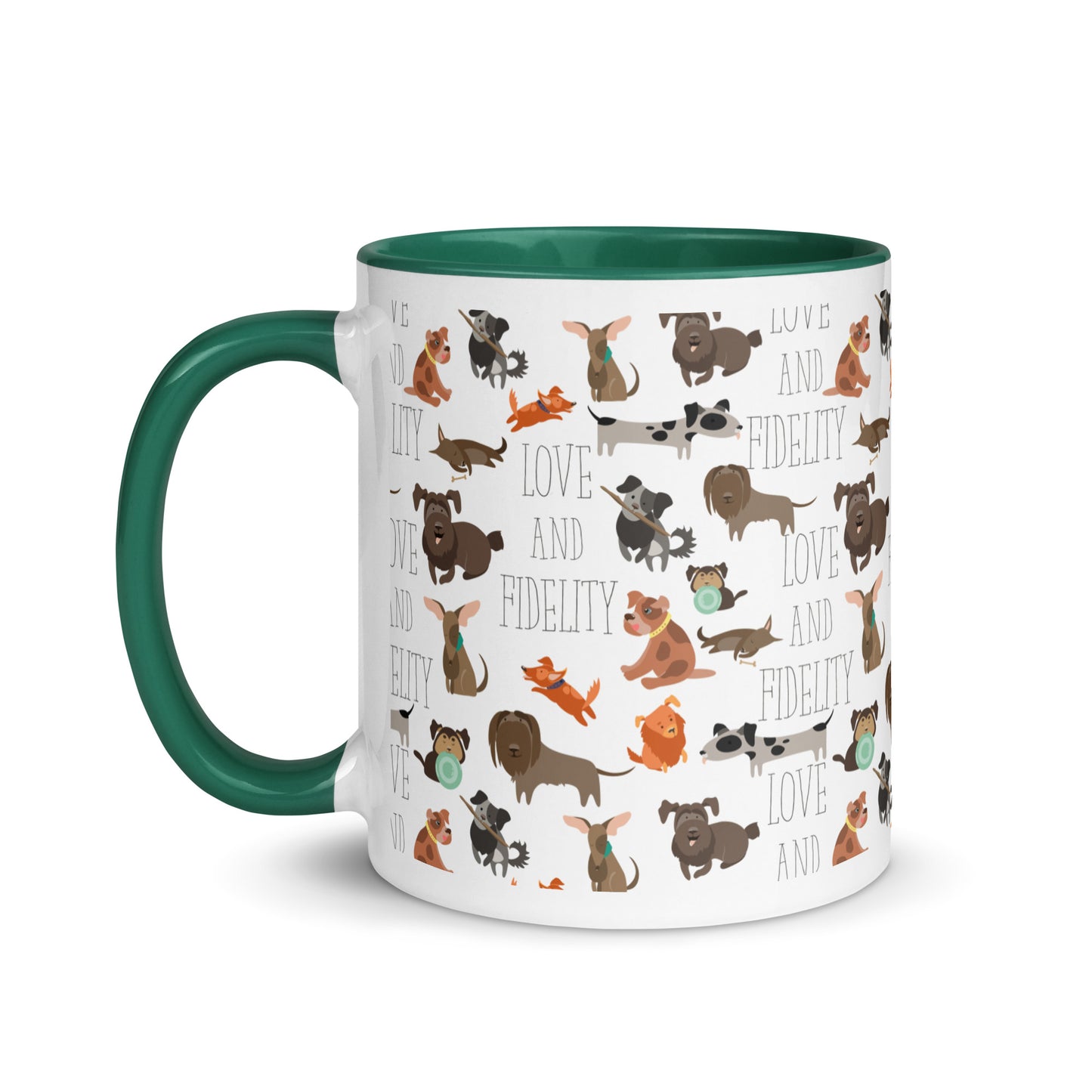 Love and Fidelity Pup Parade Mug