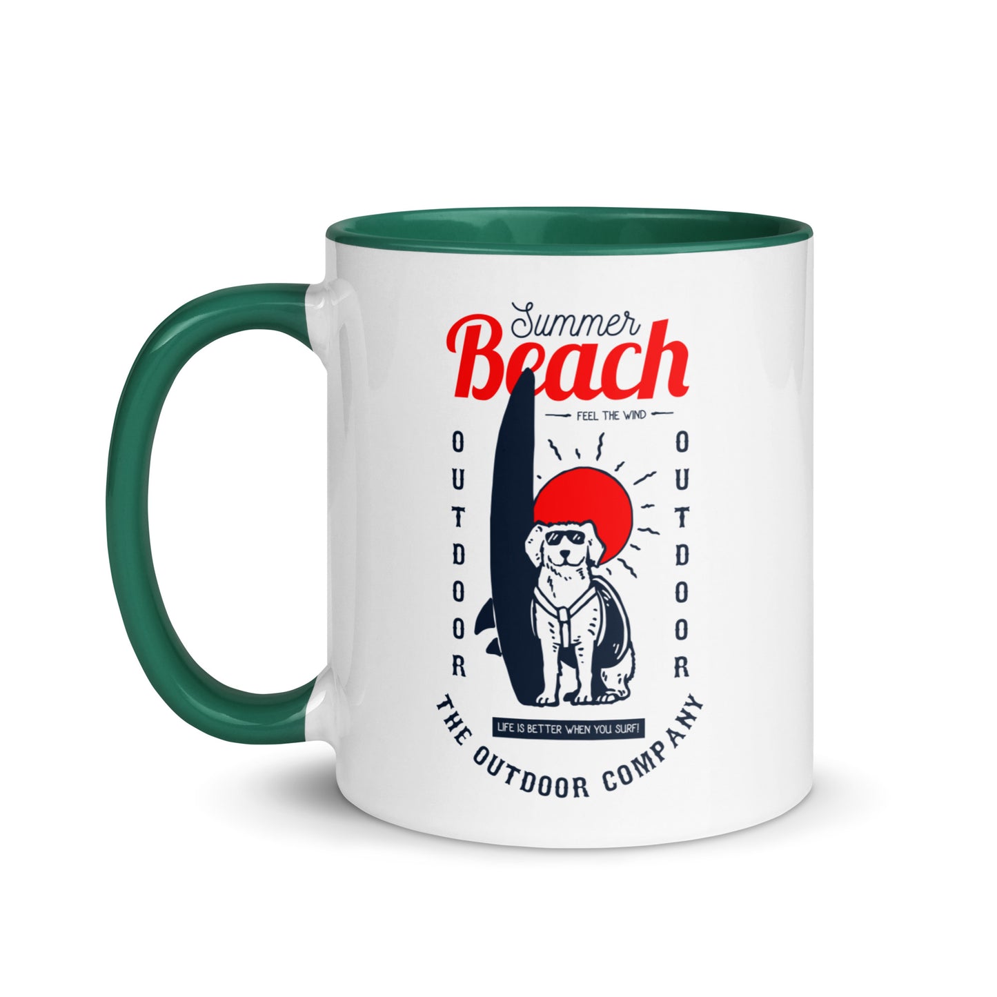 Sunshine Surfer Vibes Mug