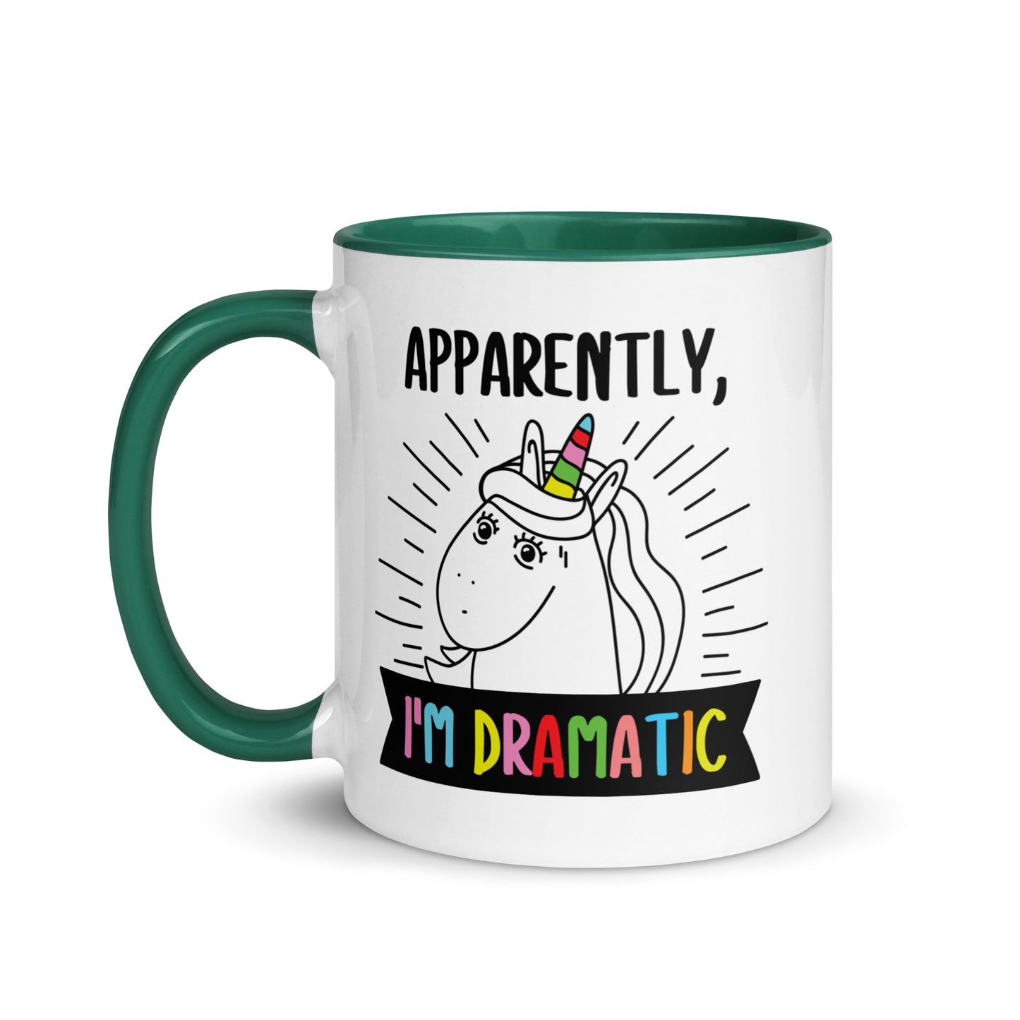 Dramatic Unicorn Mug