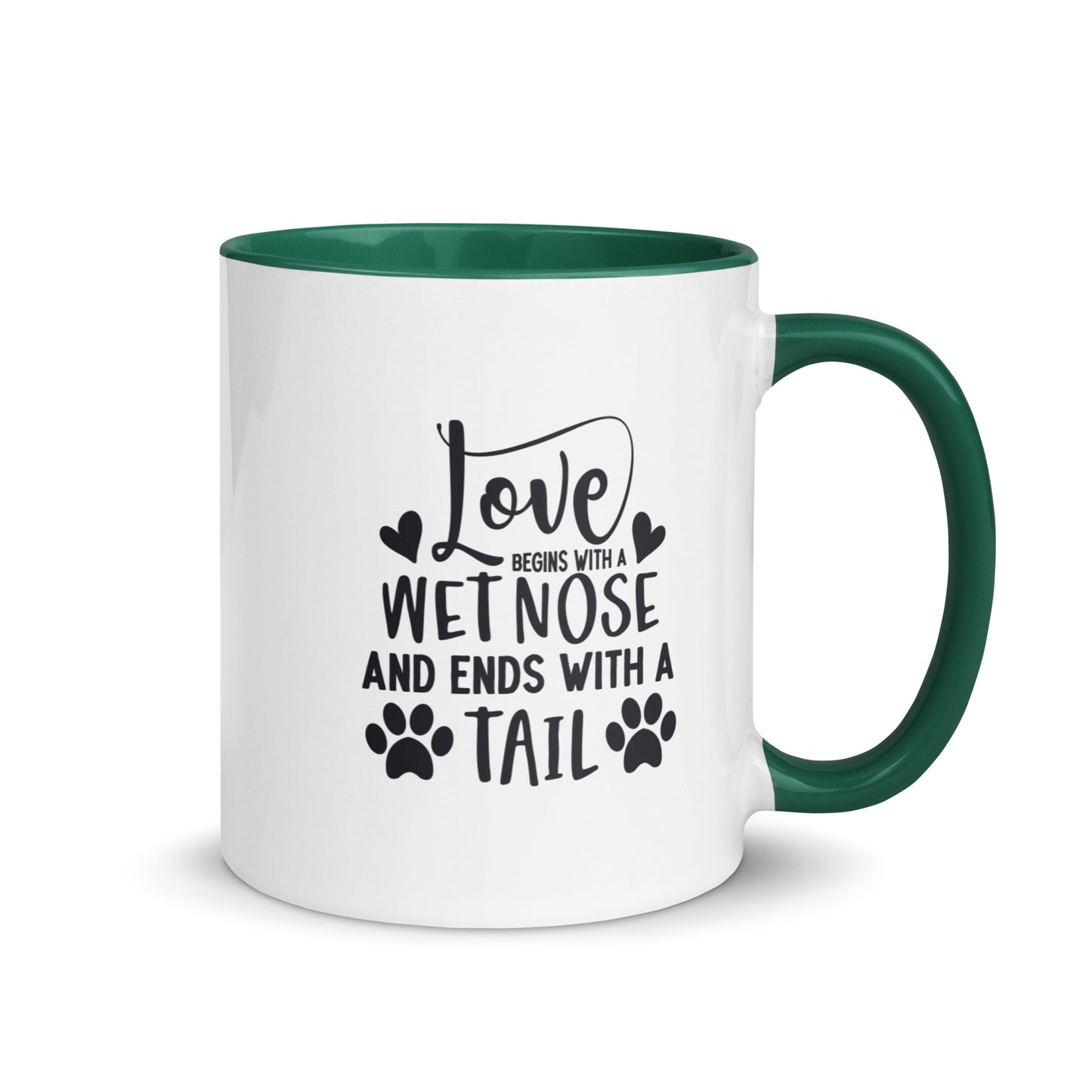 Love Starts with a Wet Nose Mug